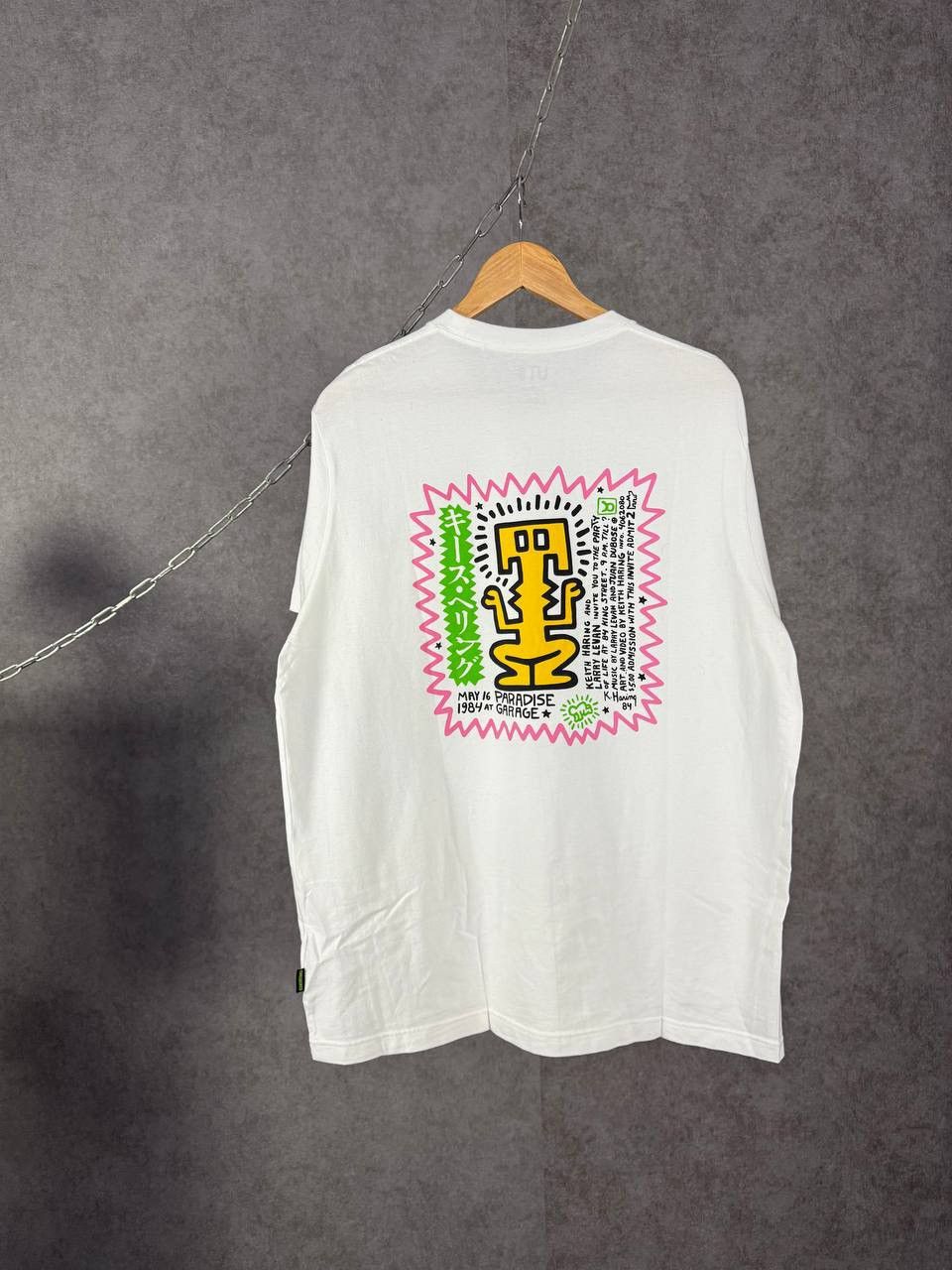 Keith Haring Keith Haring x Uniqlo art overprinted designer tee Size US XL / EU 56 / 4 - 2 Thumbnail
