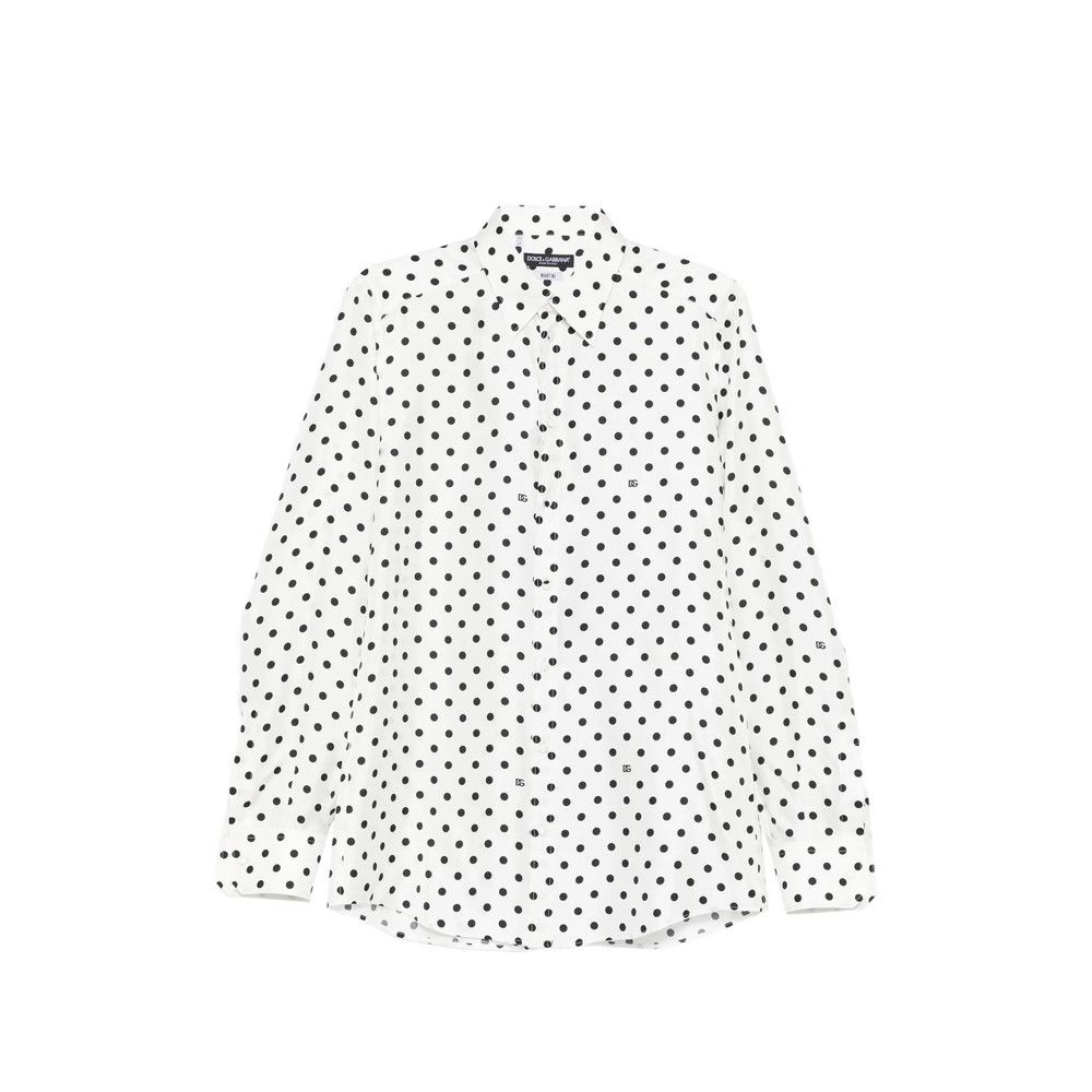 Dolce & Gabbana Dolce & Gabbana WHITE Shirts Size US XL / EU 56 / 4 - 1 Thumbnail