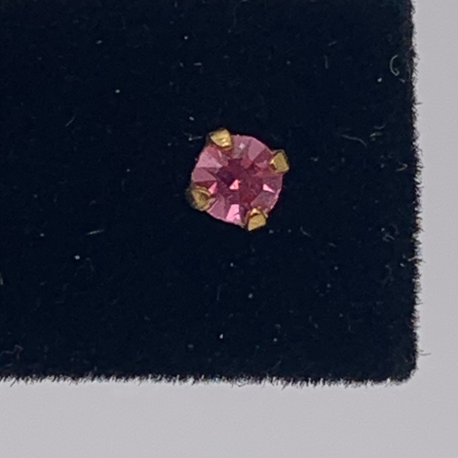 Other Stud Earrings October Rose Zircon Hypo-Allergenic NEW Size ONE SIZE - 2 Thumbnail