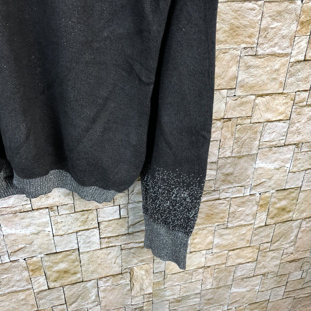 Homespun Knitwear × Japanese Brand Inspires Style Grey Knitwear #A1052 Size M / US 6-8 / IT 42-44 - 8 Thumbnail