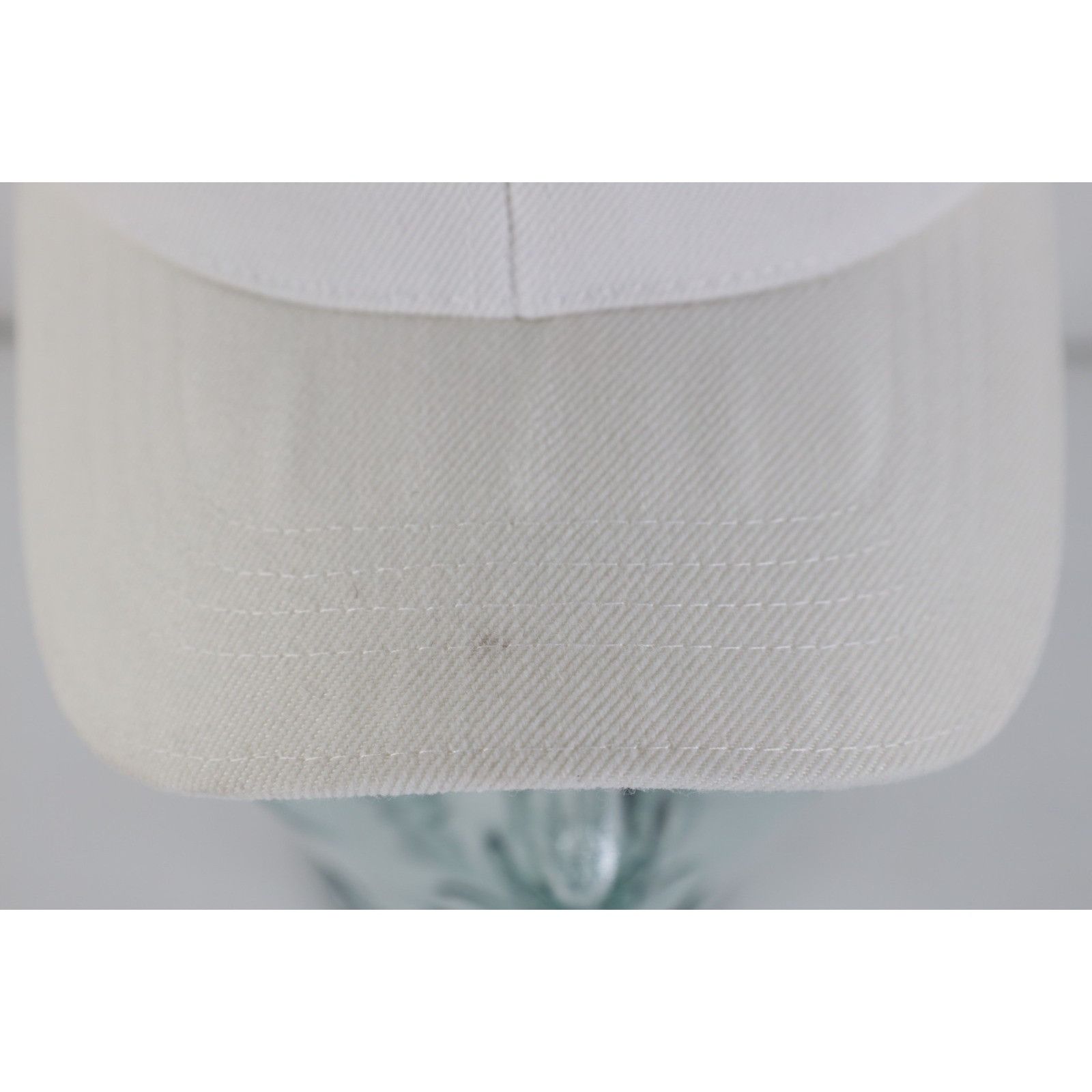 Vintage Vintage 90s Streetwear Blank Wool Blend Fitted Hat Cap White Size ONE SIZE - 2 Thumbnail