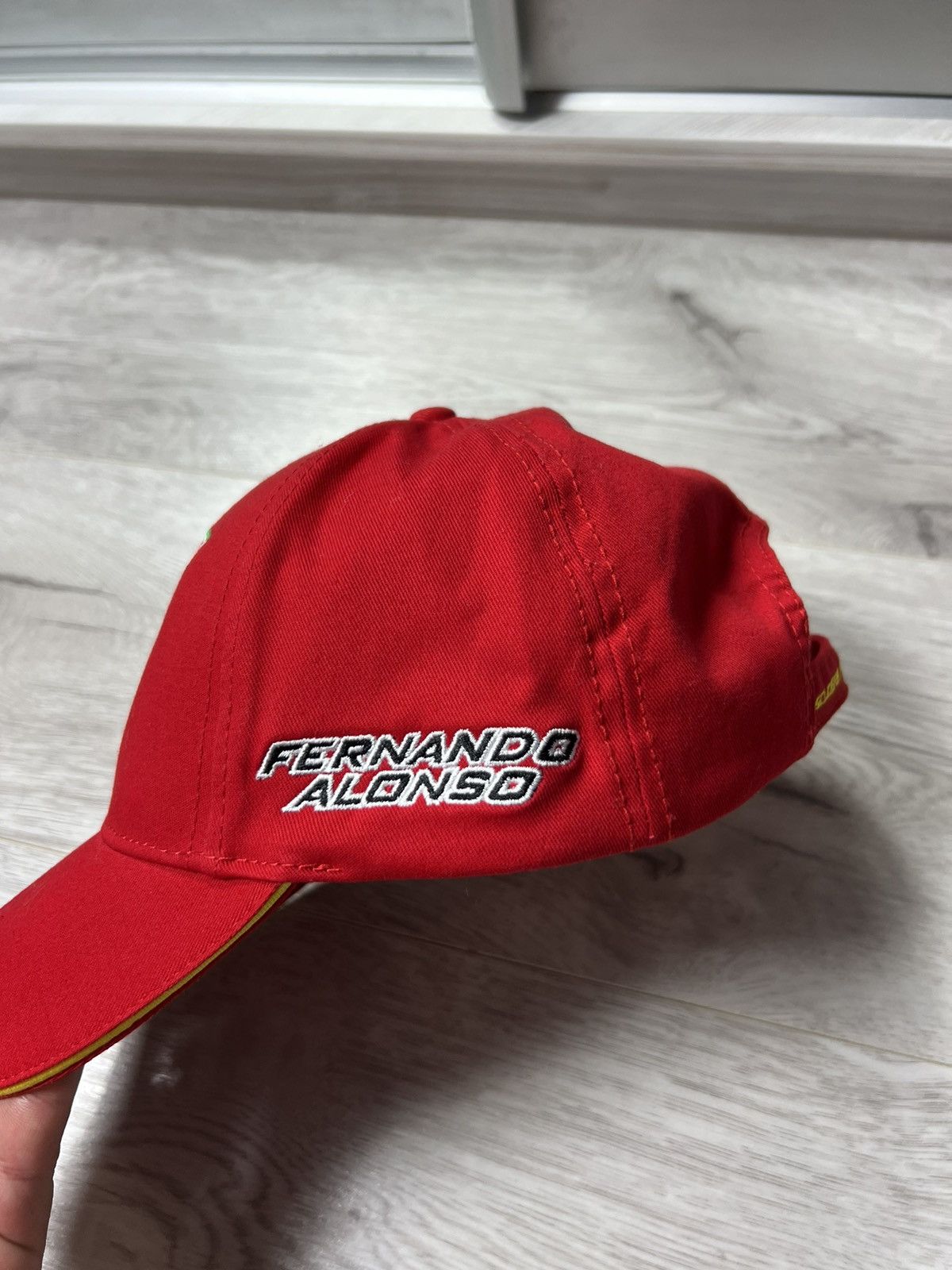 Ferrari Ferrari Fernando Alonso Cap Embroidered Logo Oficial Product Size ONE SIZE - 6 Thumbnail