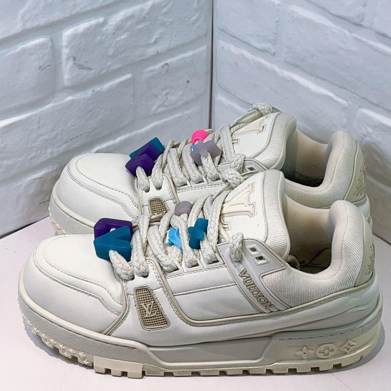 Louis Vuitton Louis Vuitton Trainer Maxi Low-Top Sneakers -2508 Size US 8.5 / EU 41-42 - 1 Thumbnail