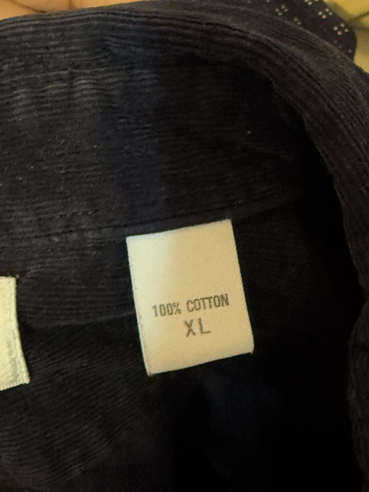 Yves Saint Laurent Corduroy YSL Shirt Velvet Soft YSL Corduroy Shirt Size US XL / EU 56 / 4 - 7 Thumbnail
