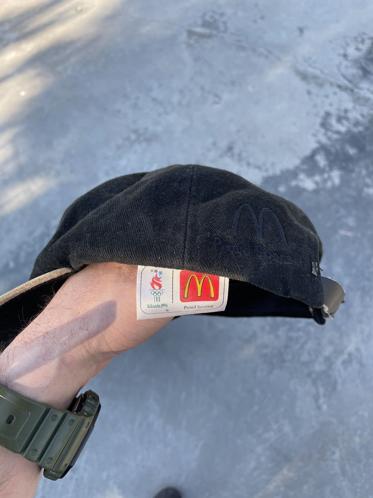 Japanese Brand × USA Olympics Atlanta 1996 Vintage Hat Y2K Cap Olympic Games USA Size ONE SIZE - 7 Thumbnail