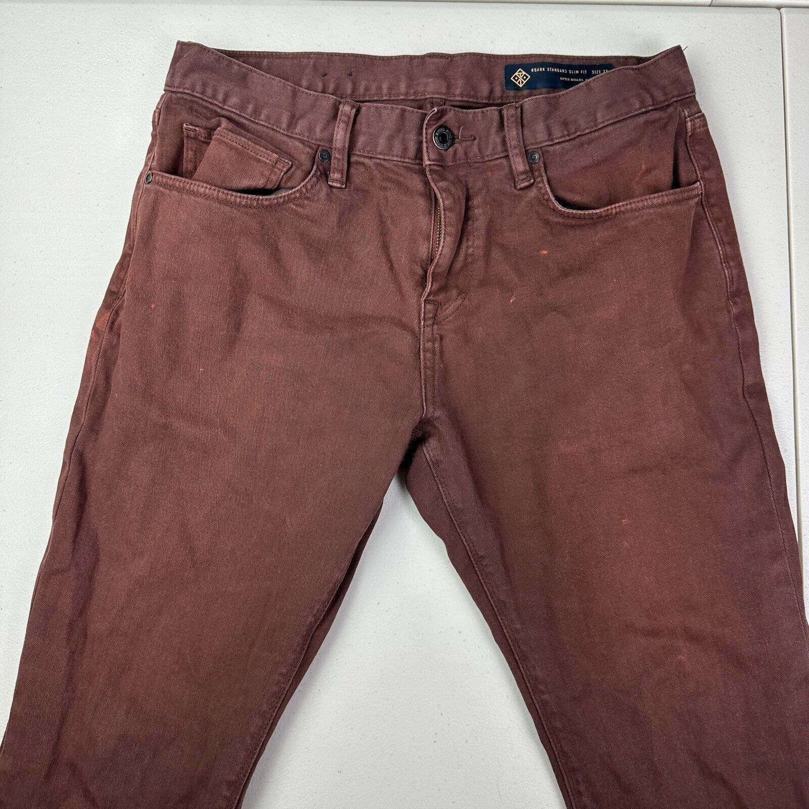 Roark Roark Revival Pants standard Slim Fit Cotton Stretch Denim Size US 33 - 7 Thumbnail