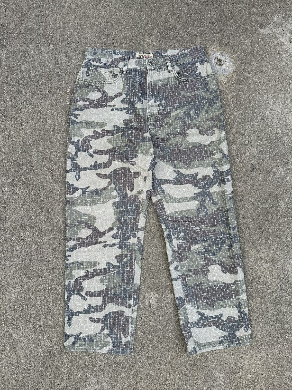 Streetwear × Stussy × Vintage Stussy Big Ol Realtree Pink Camo