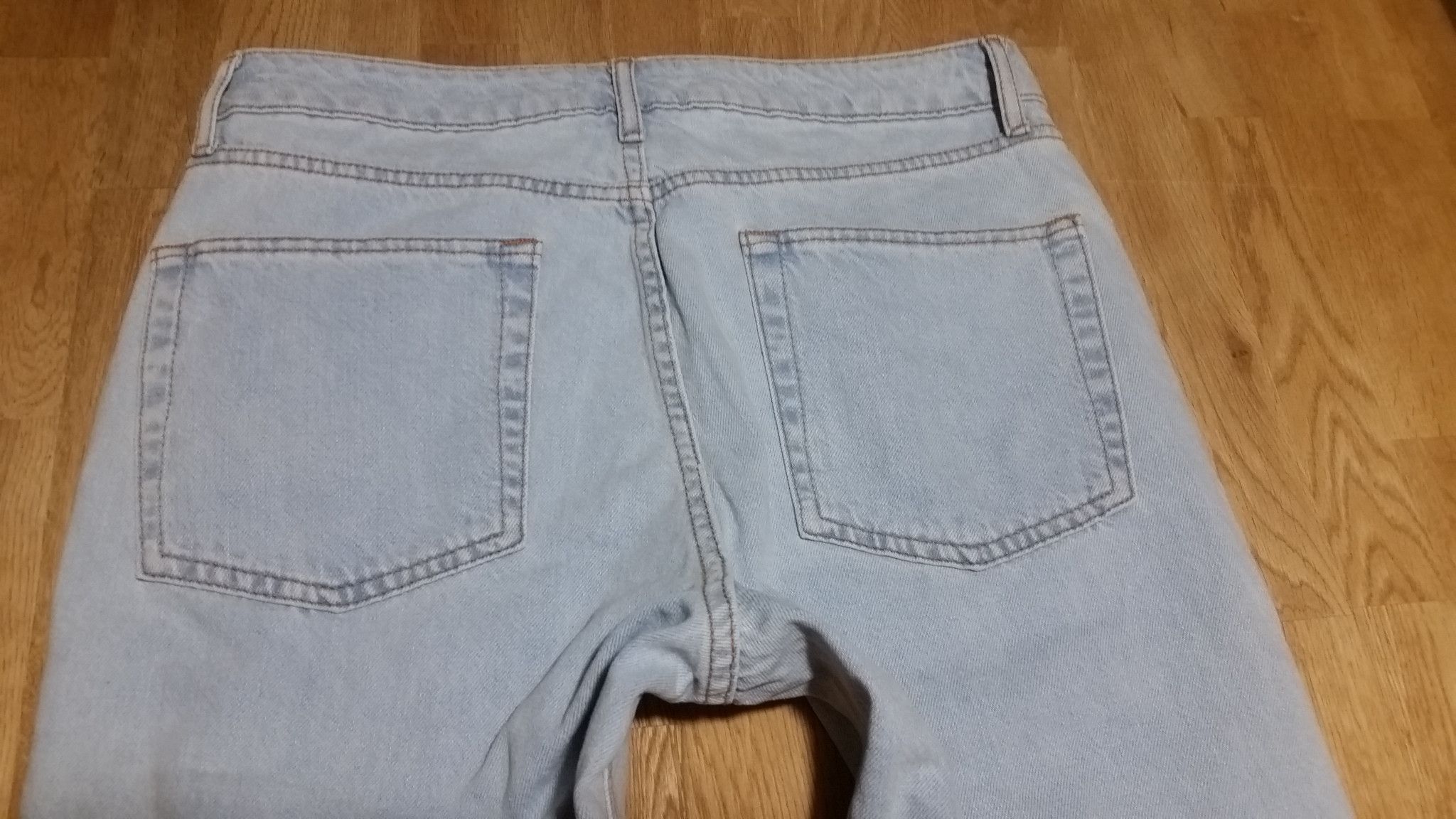 Vintage 💥For Tall 💥L36 L38 90s loose w33 holes distressed w31 w32 Size US 32 / EU 48 - 8 Thumbnail