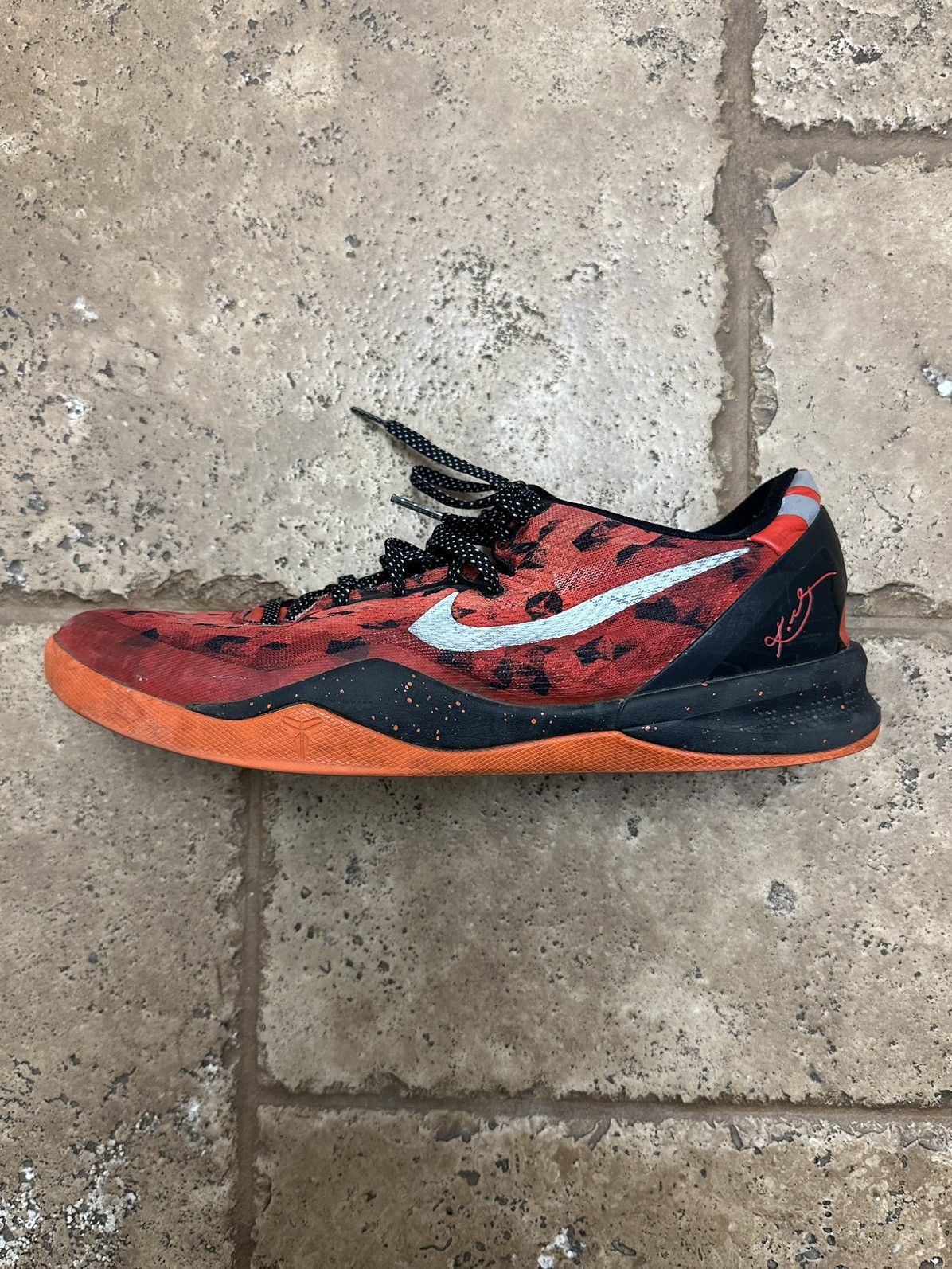 Nike Nike Kobe 8 System “Challenge Red” Reflective 555035-600 Size US 10.5 / EU 43-44 - 3 Thumbnail