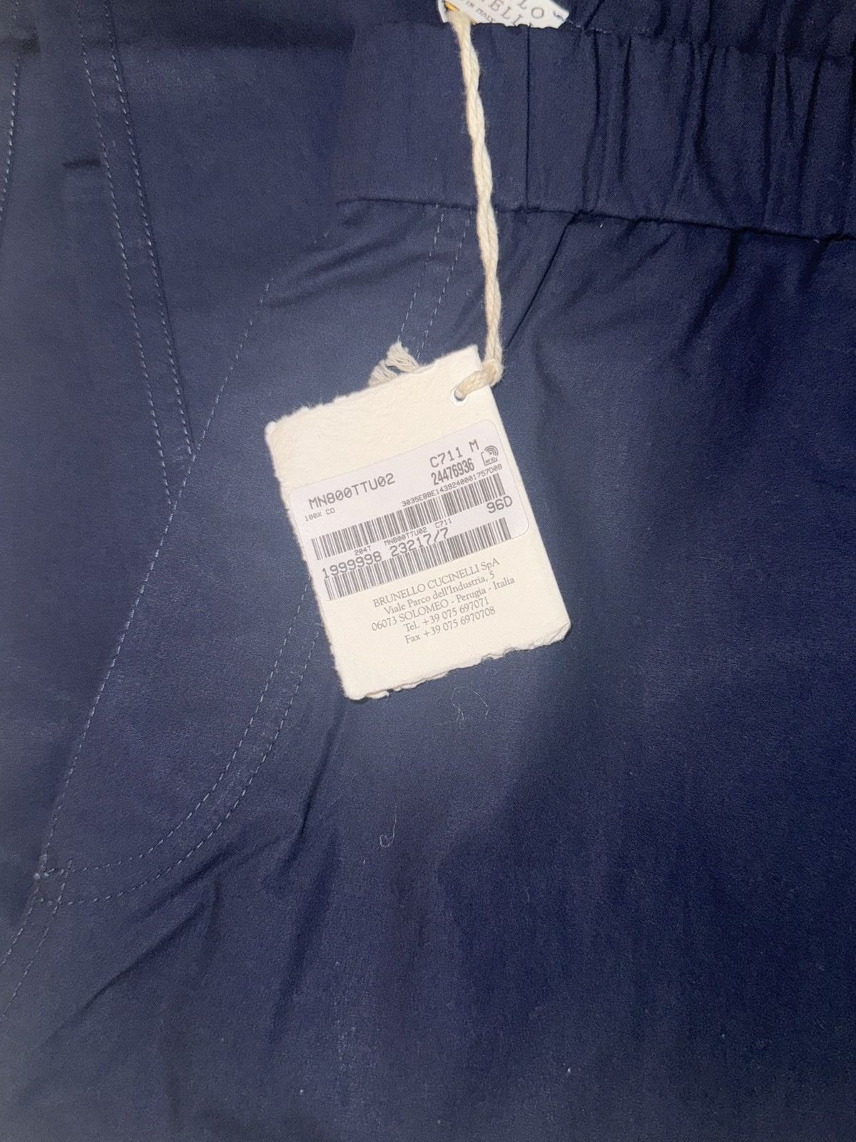 Brunello Cucinelli Brunello Cucinelli navy pyjama set Size US M / EU 48-50 / 2 - 3 Thumbnail