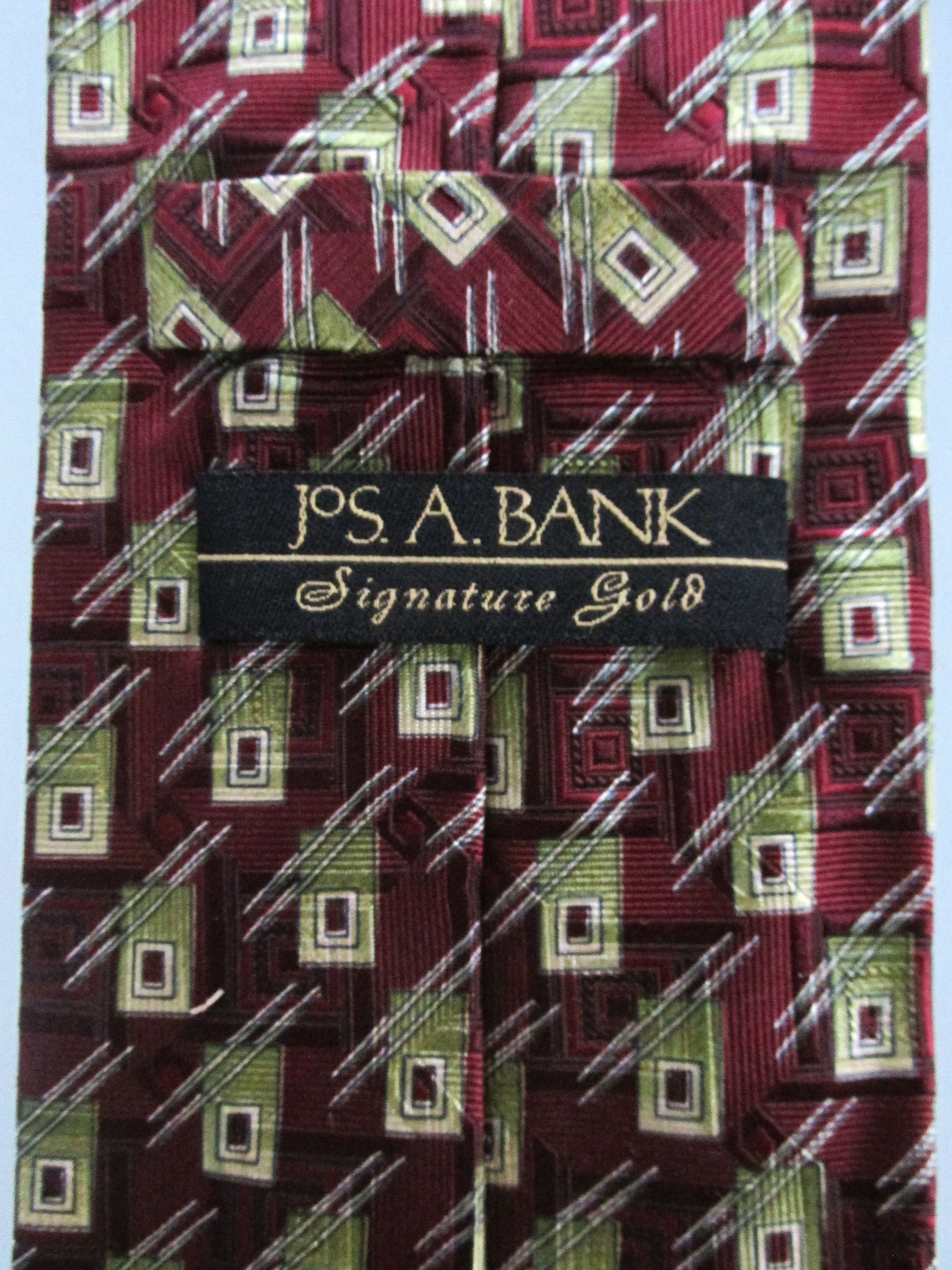 Jos. A. Bank Jos. A. Bank Limited Edition Men's Signature Gold Silk Tie Size ONE SIZE - 7 Thumbnail