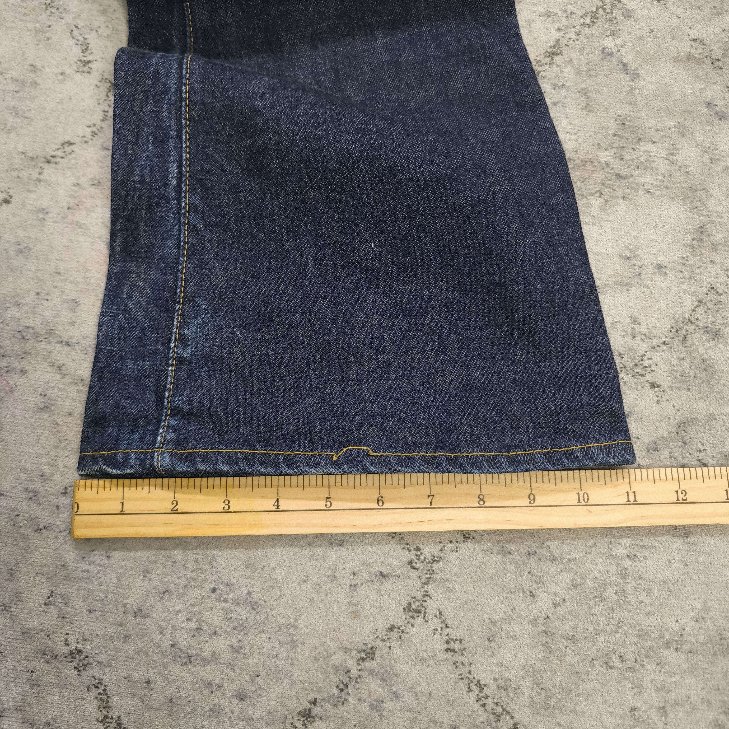 If Six Was Nine × Japanese Brand 🔥 FLARE 🔥 Alchemist Fab Four & Co Skull Denim Size US 32 / EU 48 - 18 Thumbnail