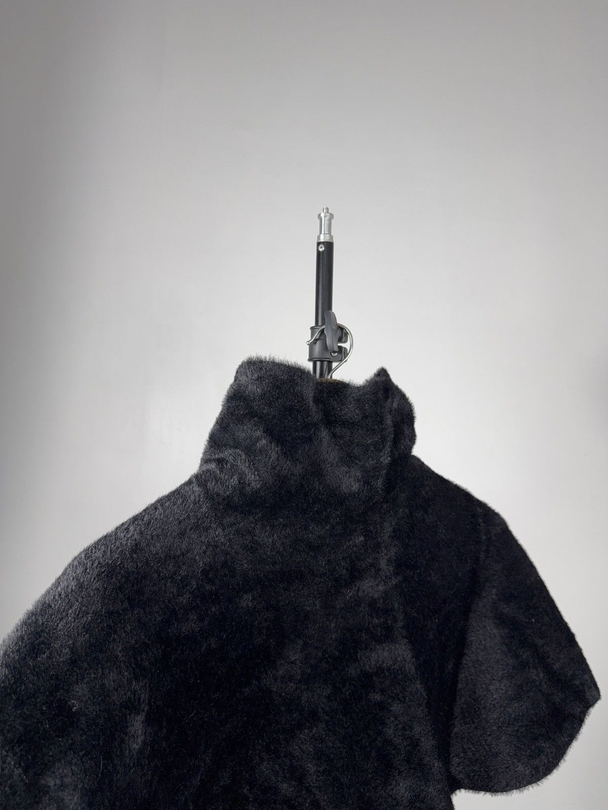 Hysteric Glamour Faux Fur Cape Poncho High Neck Dark Avant Garde Goth Wrap Size ONE SIZE - 6 Thumbnail