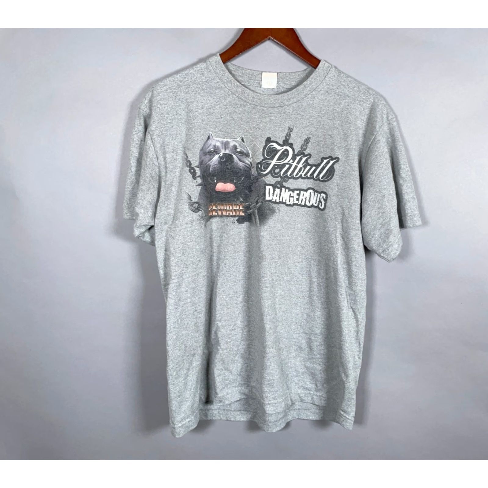 Doublet VINTAGE Intex Men's T-Shirt Adults Medium Heather Gray Dog Print Double-Sided Graphic Cotton Summer Casual Size US M / EU 48-50 / 2 - 2 Thumbnail