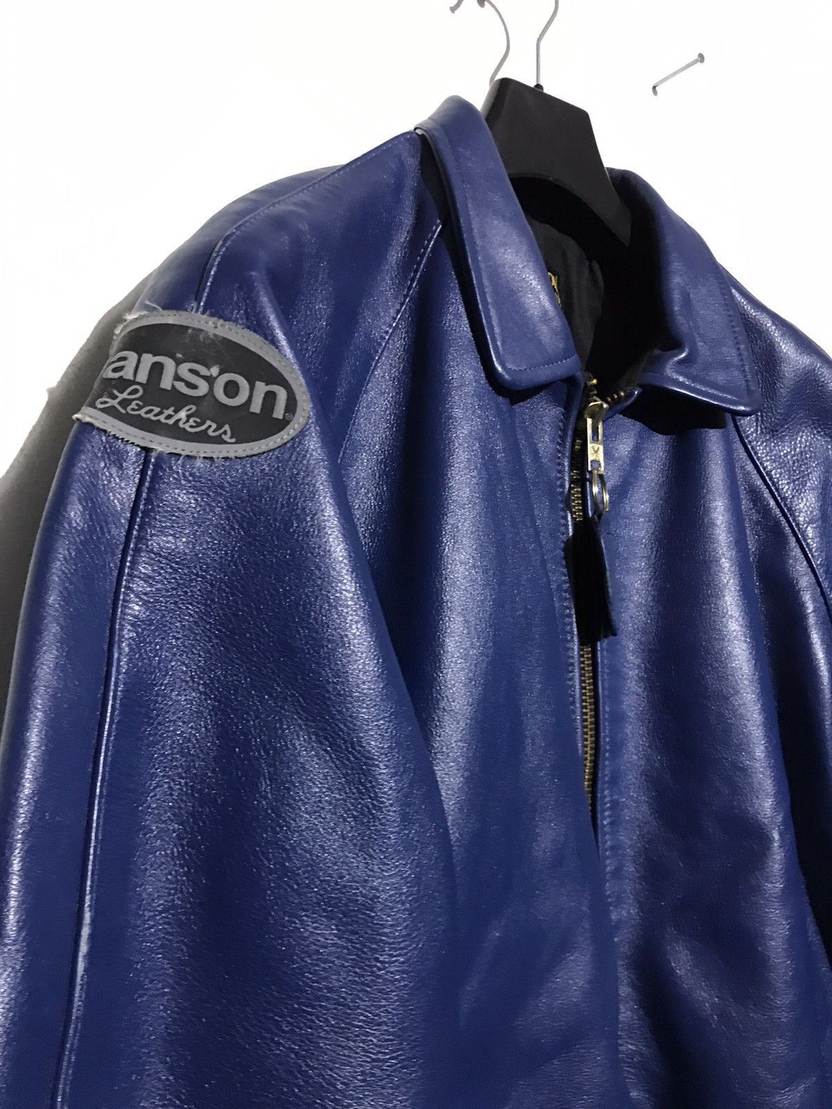 Vanson Leathers VANSON STADIUM JACKET 54 Size US L / EU 52-54 / 3 - 4 Thumbnail