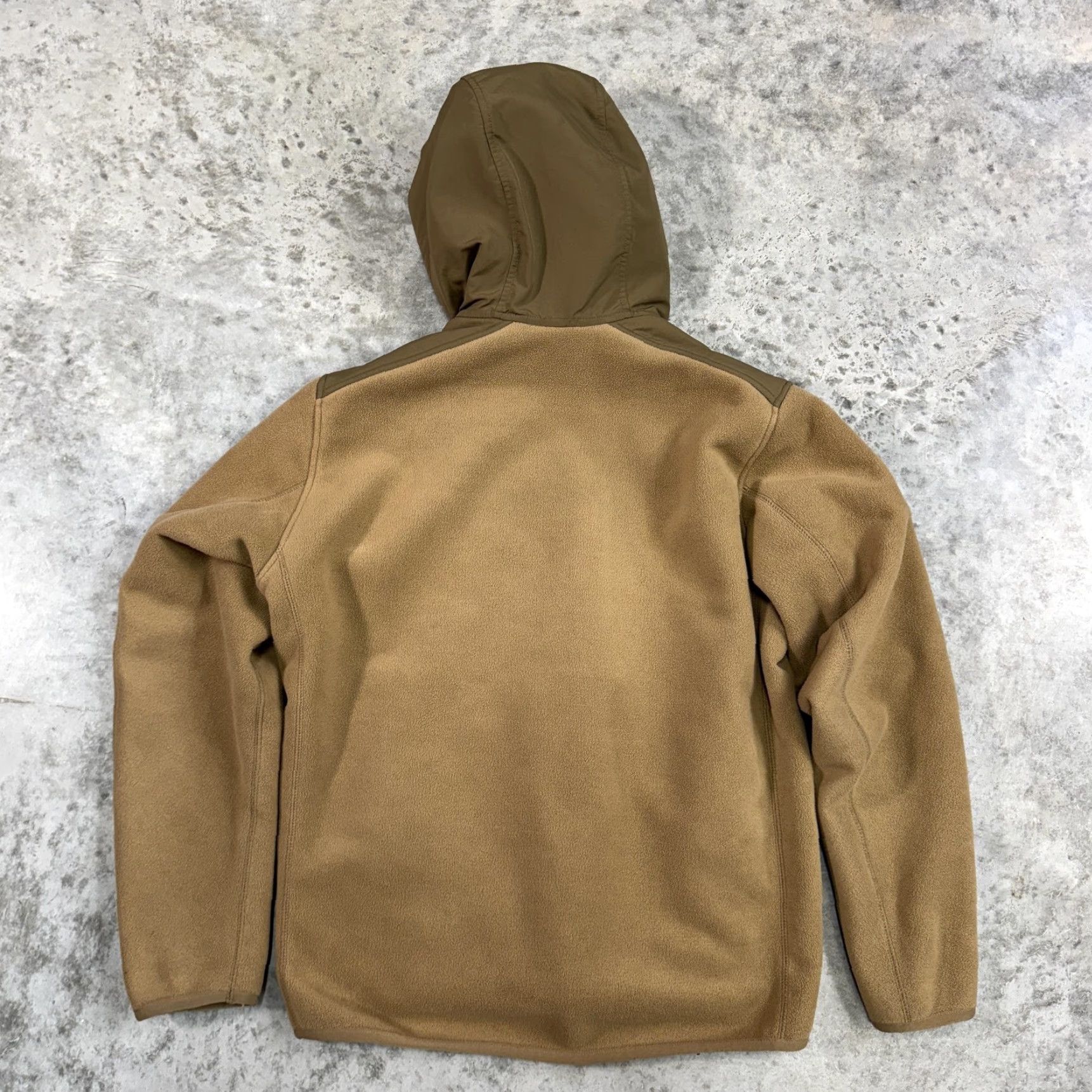 Uniqlo Uniqlo Jacket Mens XS Brown Hooded Full Zip Fleece Lined Sherpa Coat Outdoors Size US XS / EU 42 / 0 - 5 Thumbnail