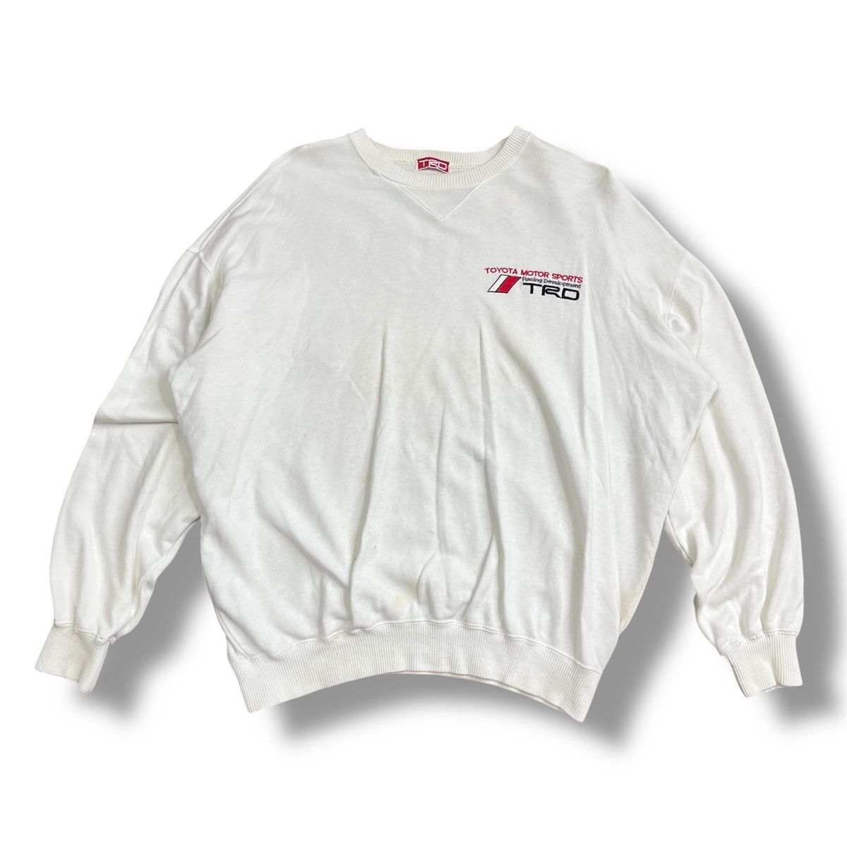 Vintage Vintage 1990s TRD Toyota Racing Development Sweater Size US XL / EU 56 / 4 - 2 Thumbnail