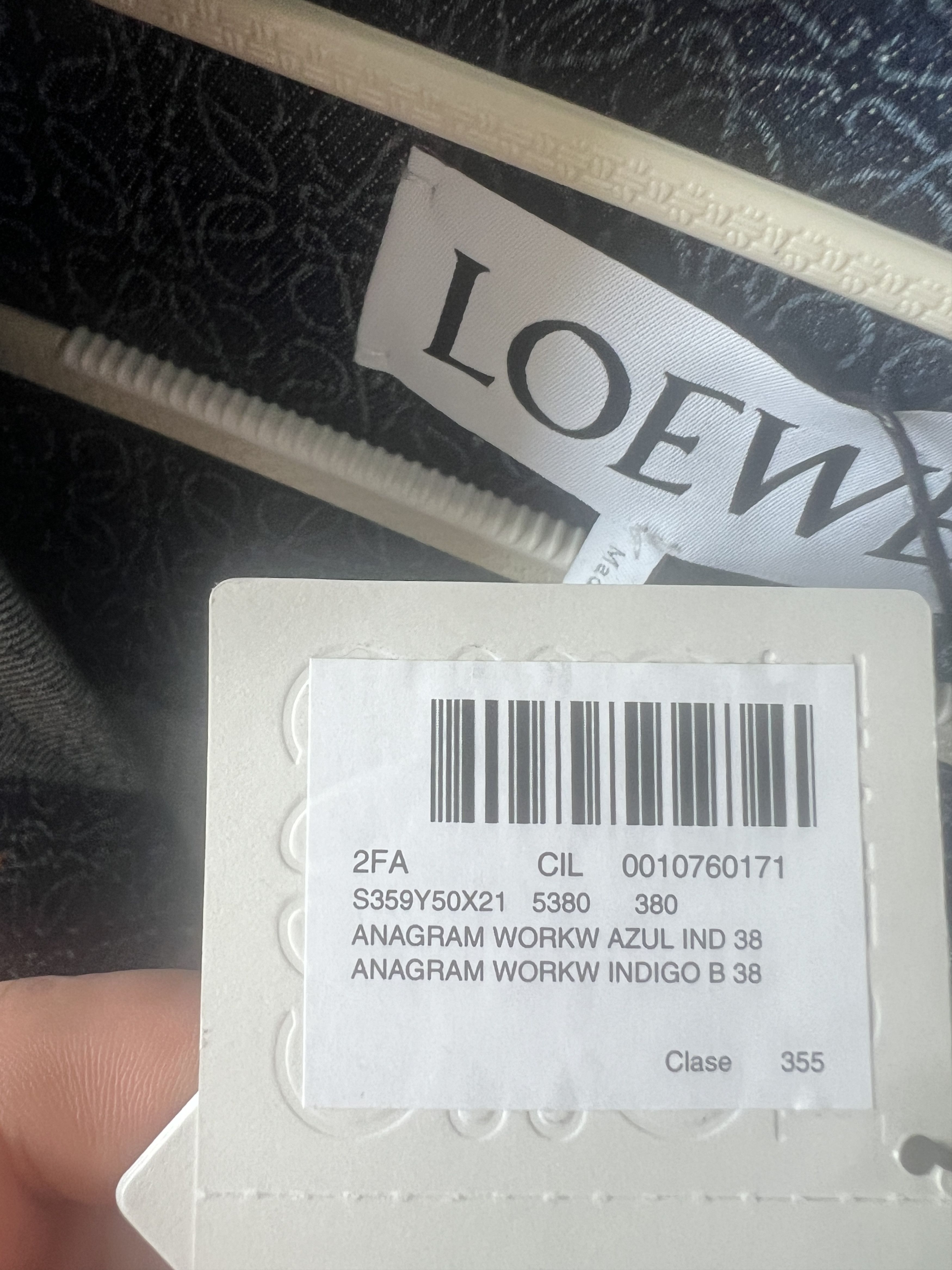 Loewe anagram workwear jacket Size US M / EU 48-50 / 2 - 3 Thumbnail