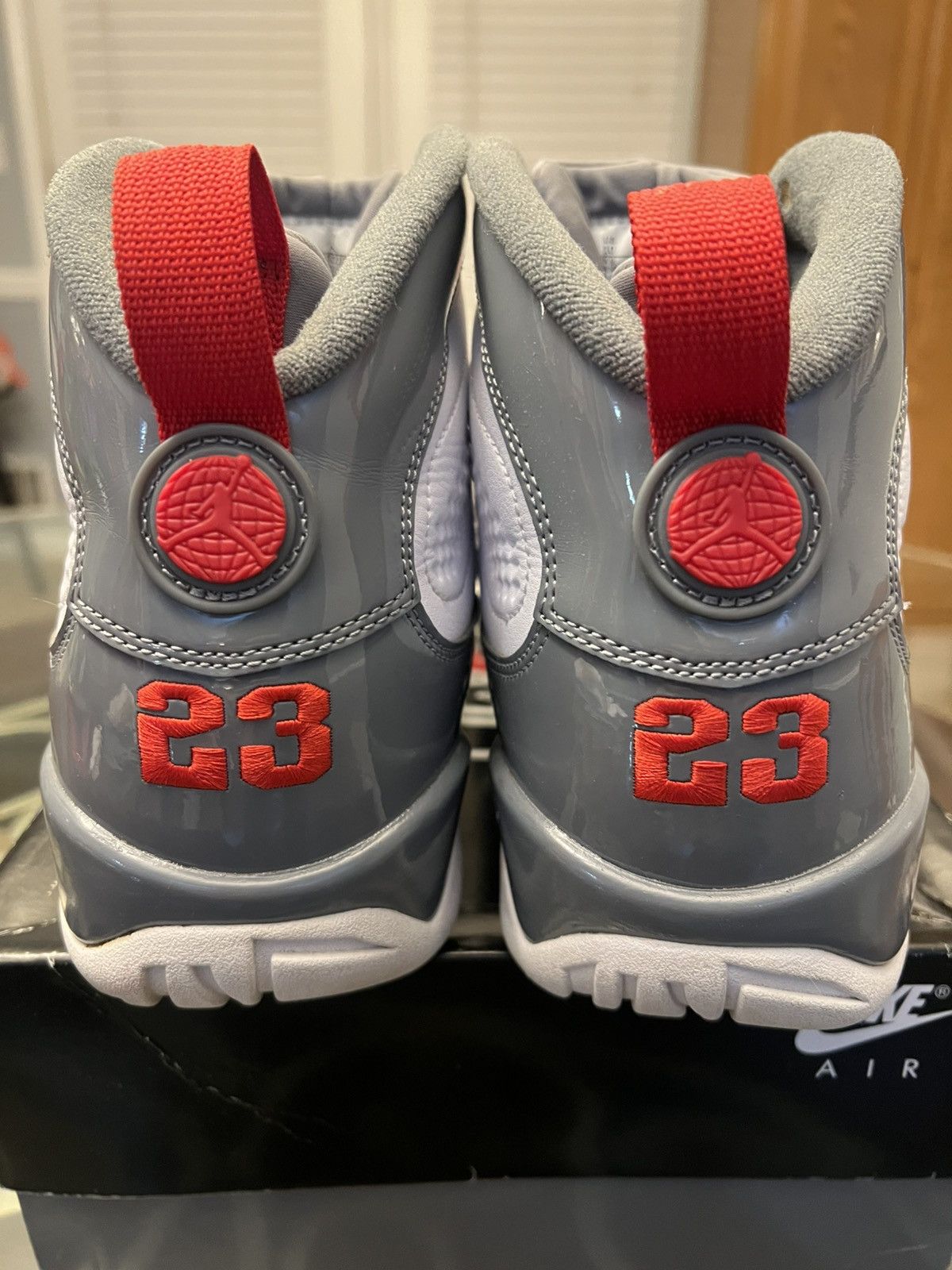 Jordan Brand Jordan 9 Retro Fire Red 2022 Size US 10 / EU 43 - 5 Thumbnail