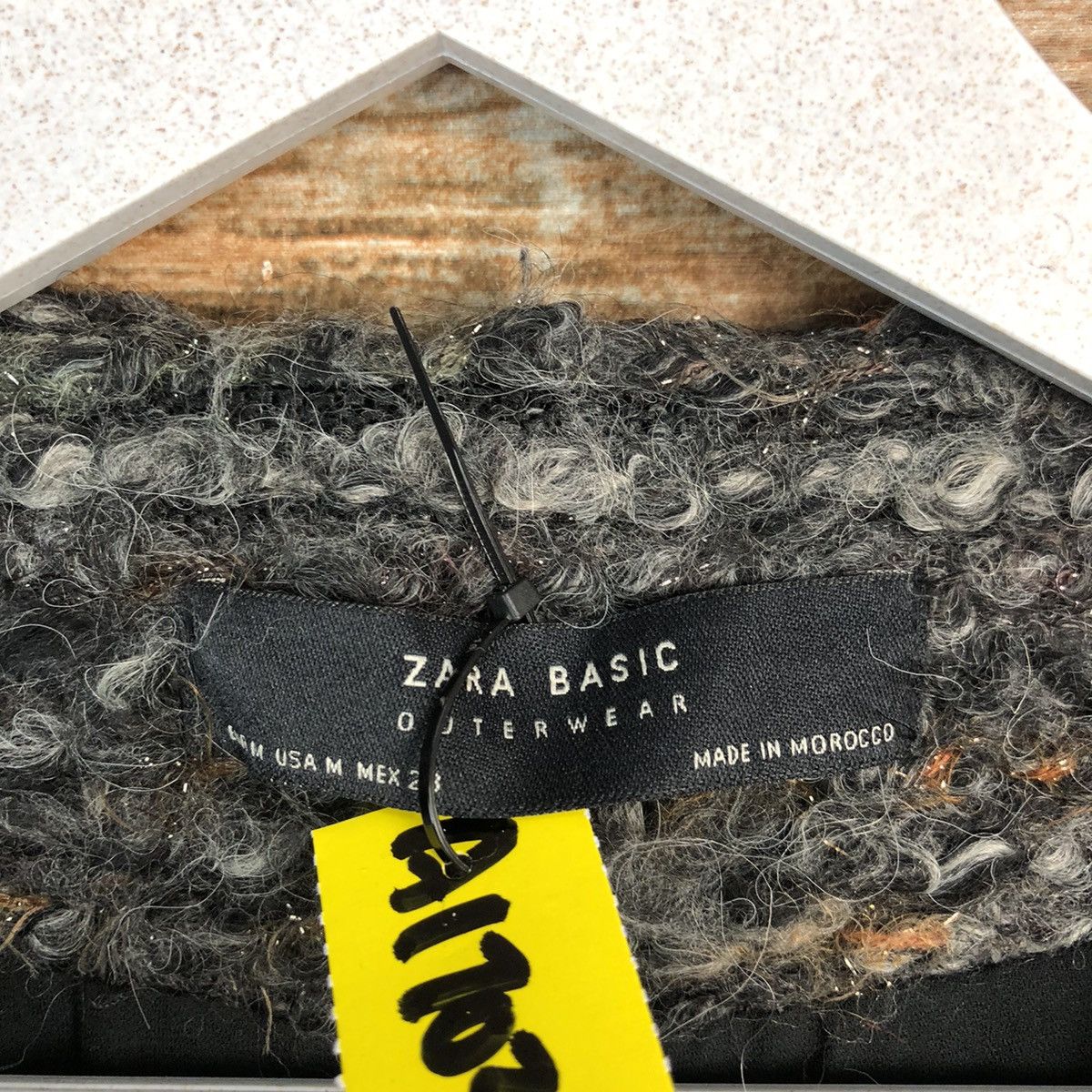 Homespun Knitwear × Japanese Brand Zara Basic Grey Mohair Knitwear #A1703 Size M / US 6-8 / IT 42-44 - 9 Thumbnail