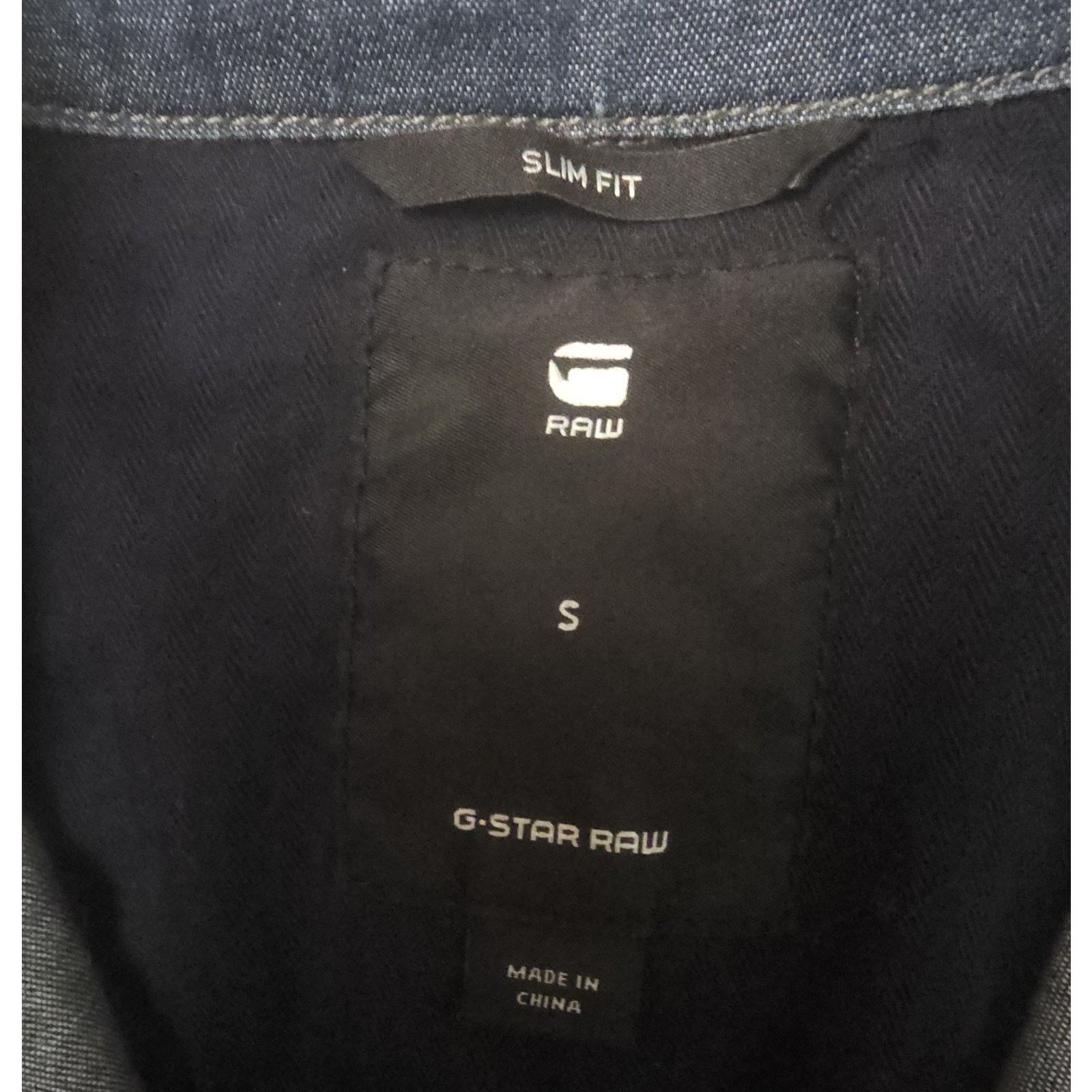 G-Star G-STAR ORIGINALS RAW DENIM Tacoma Slim JUMPSUIT S Size 26" / US 2 / IT 38 - 7 Thumbnail