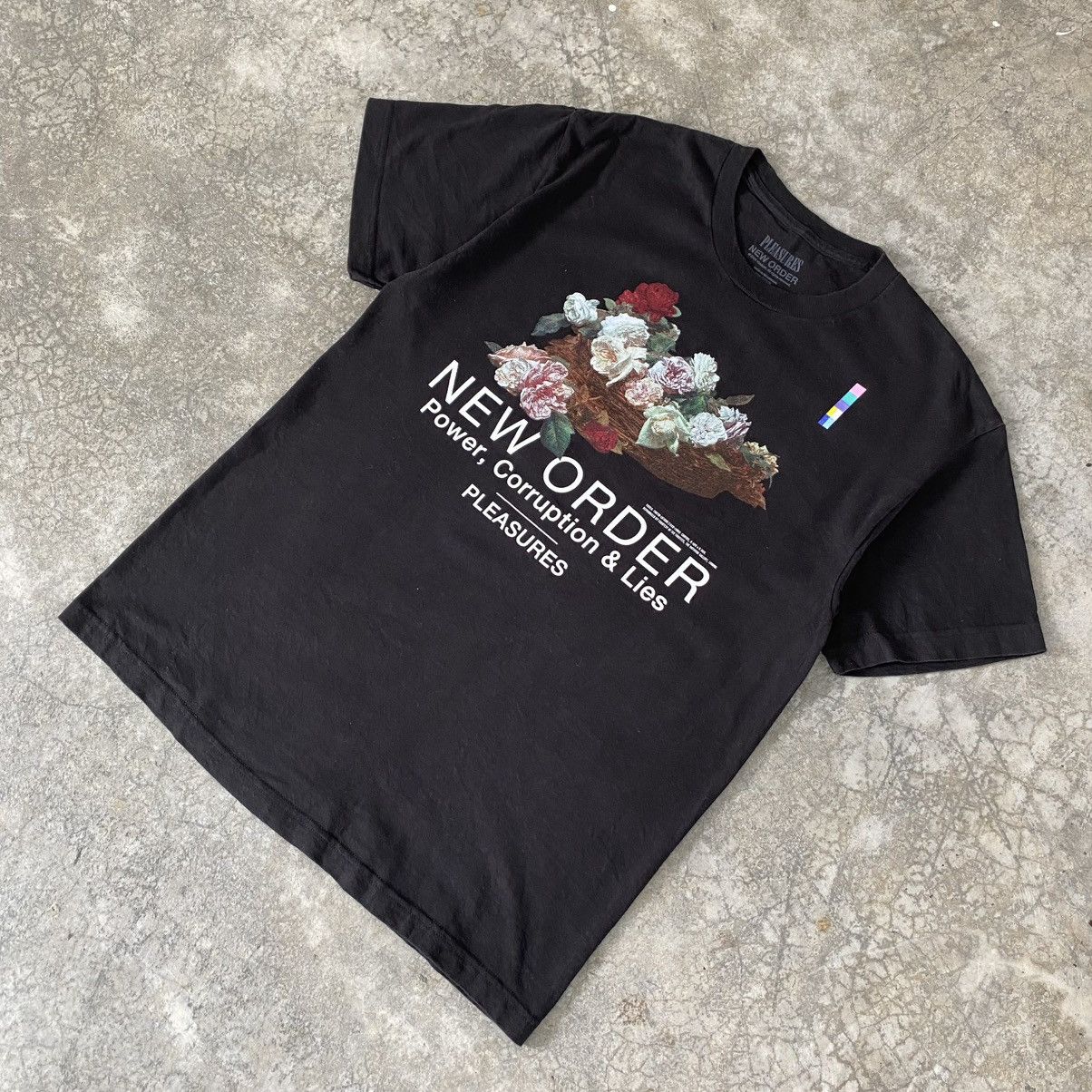 New Order × Pleasures 2021 Pleasures x New Order Power Tee Size US L / EU 52-54 / 3 - 2 Thumbnail