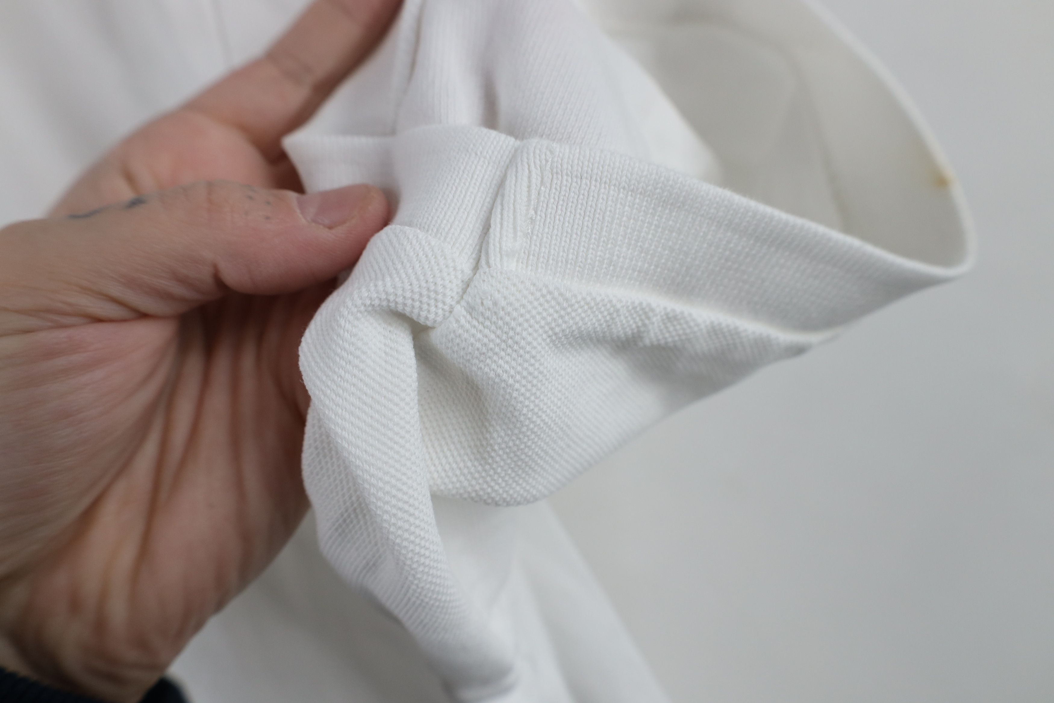 J.Crew × Vintage Vintage 90s J Crew Cotton Collared Golf Polo Shirt White Size US XL / EU 56 / 4 - 8 Thumbnail