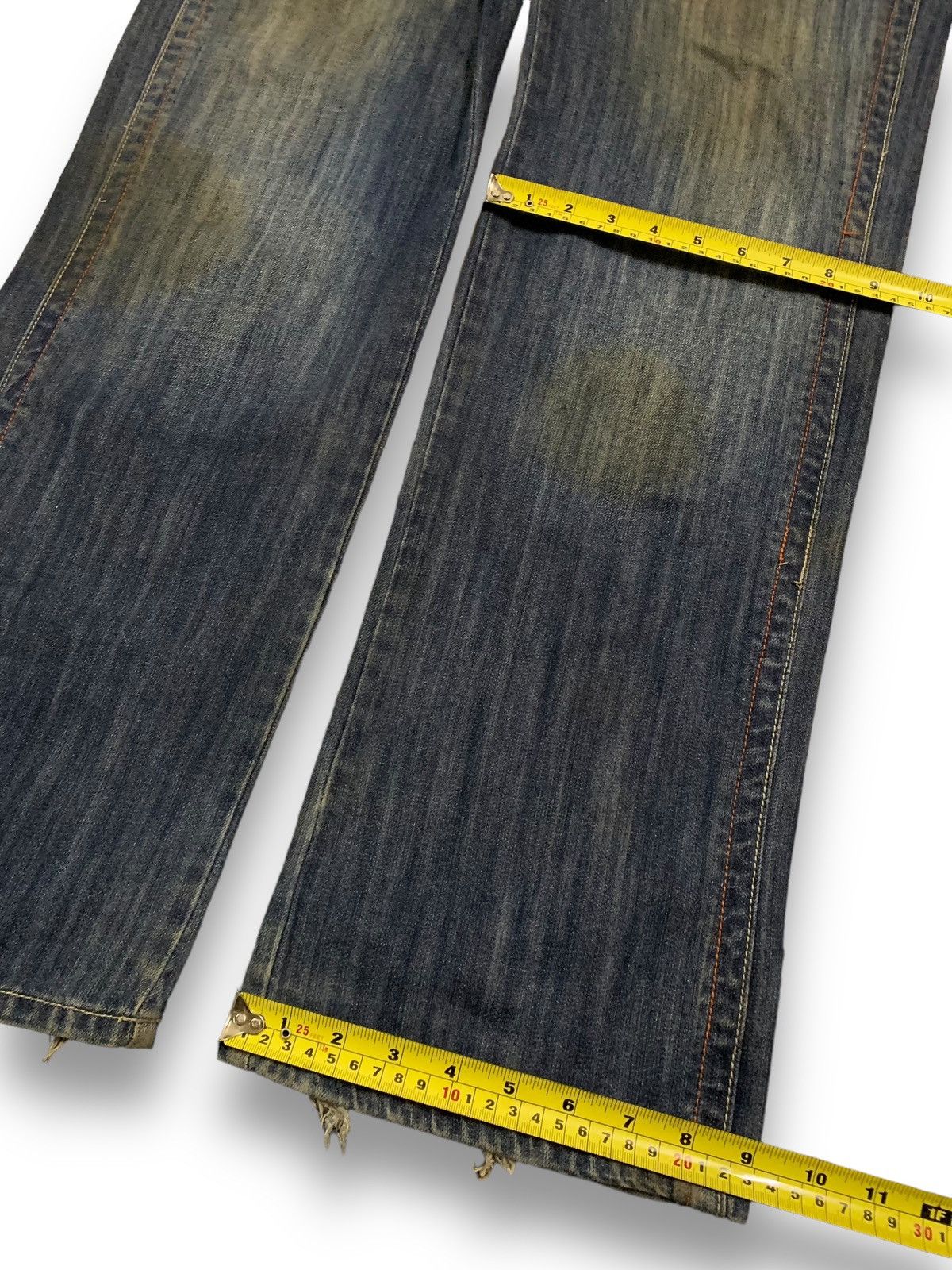 Ecko Unltd. Vintage Ecko Unltd Mud Wash Baggy Distressed Grunge Jeans Size US 34 / EU 50 - 19 Thumbnail