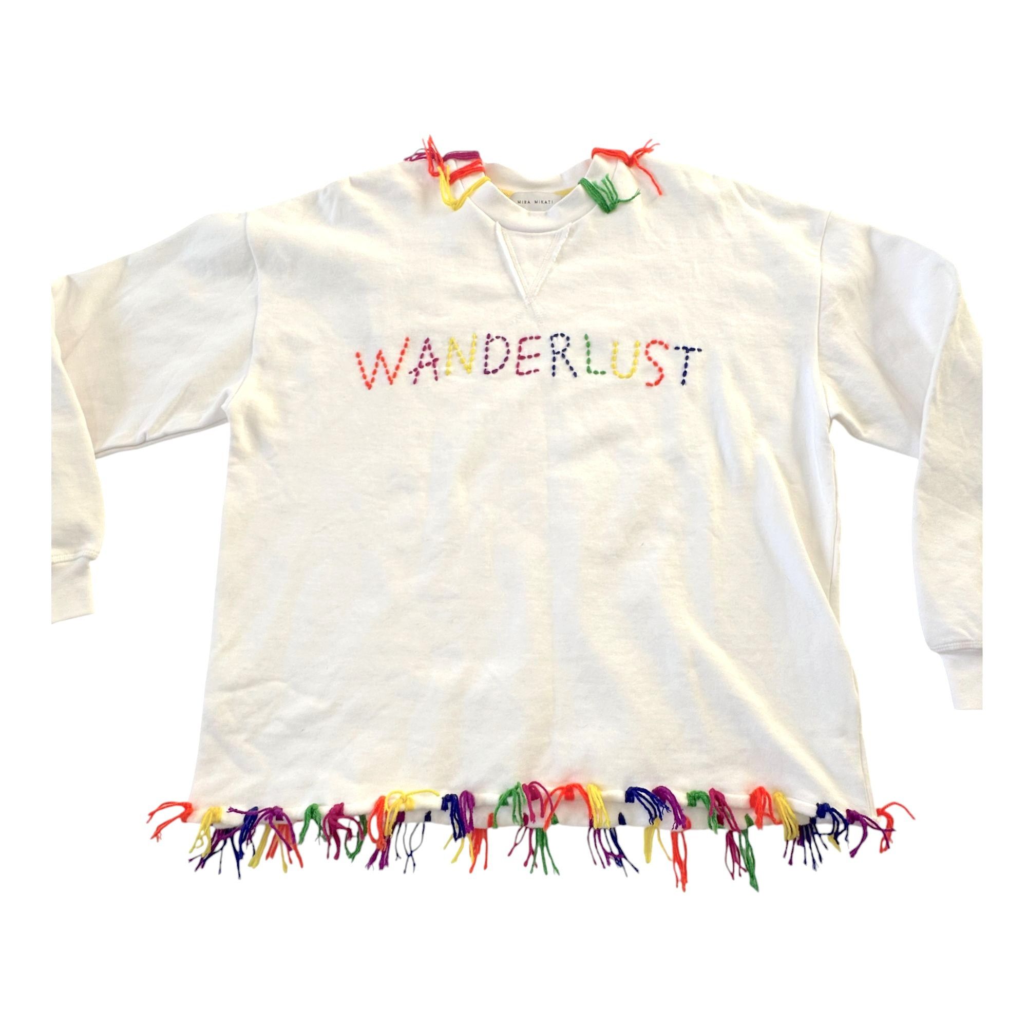 Mira Mikati MIRA MIKATI Sydney Embroidered Sweatshirt, Size 38 EU, New w Size S / US 4 / IT 40 - 8 Thumbnail