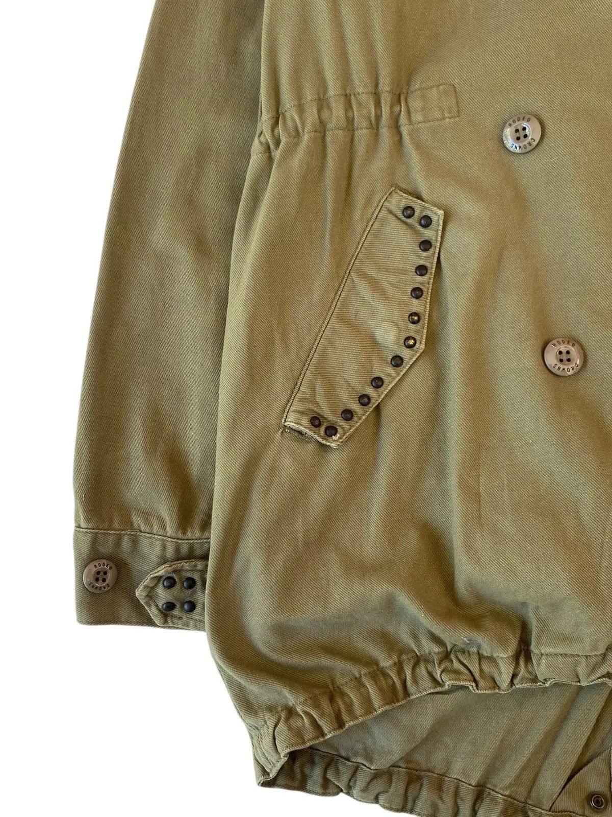 Vintage Vtg Rodeo Crowns Skull Militia Jacket Size US M / EU 48-50 / 2 - 5 Thumbnail