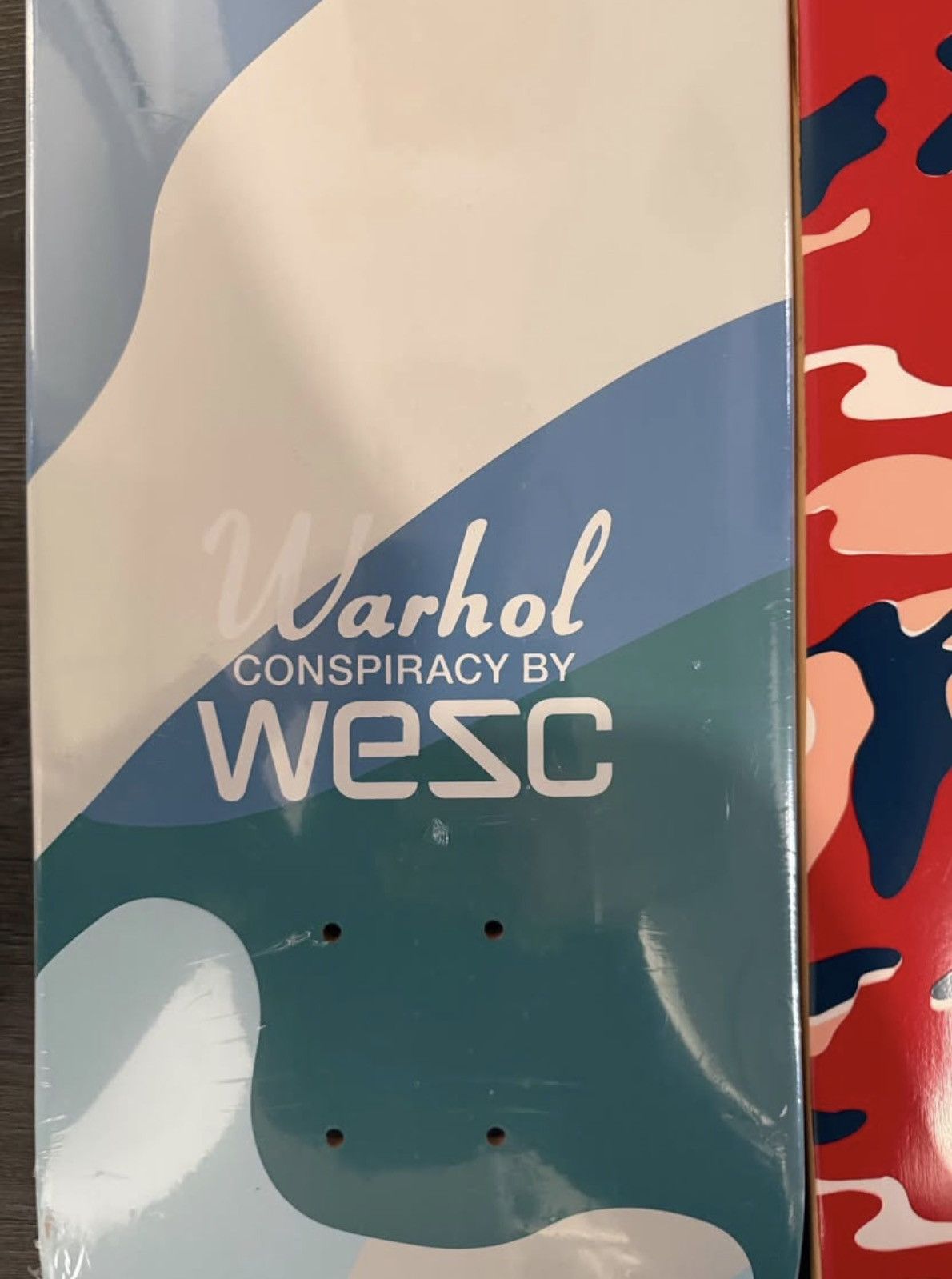 Andy Warhol Andy Warhol x WeSC Pop Art Skateboard Decks – Rare Collector Size ONE SIZE - 5 Thumbnail