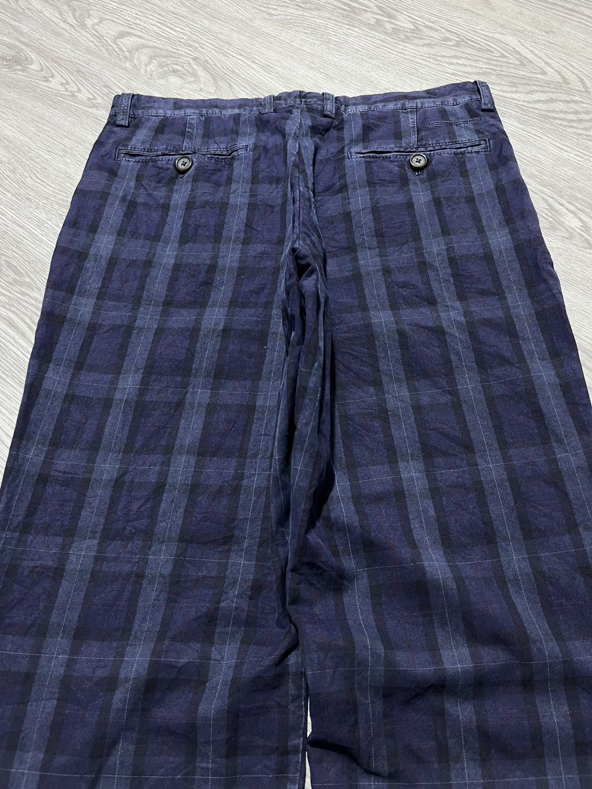 Etro 🇮🇹 Etro Made In Italy Casual Tartan Plaid Pants Luxury Size US 30 / EU 46 - 12 Thumbnail