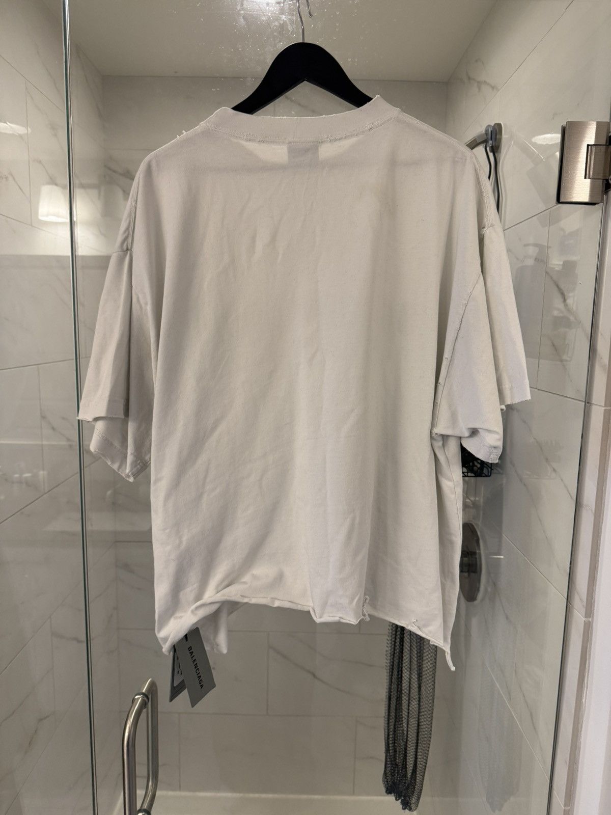 Balenciaga Balenciaga 25 SS Limited Edition Distressed T Shirt Size US L / EU 52-54 / 3 - 2 Thumbnail