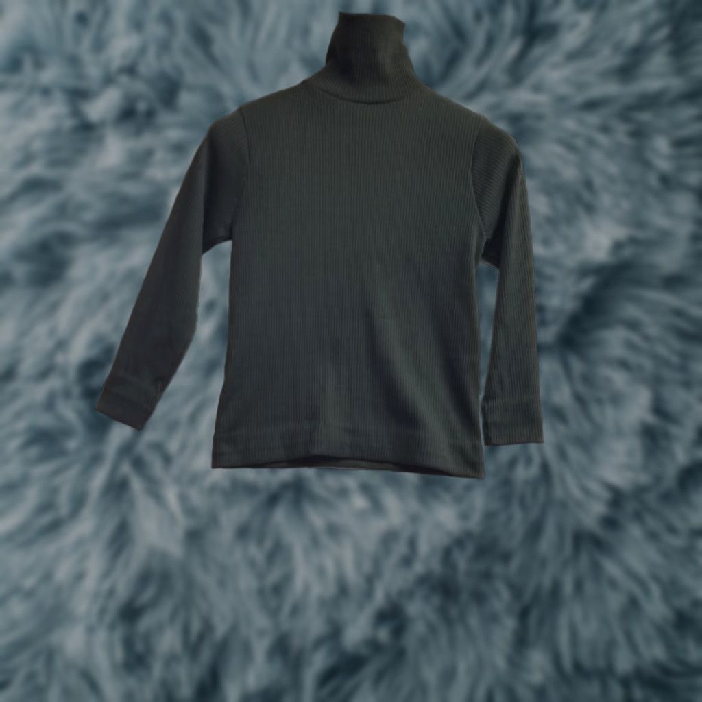 Vintage Japan Made Flak Fashion's Women's Sweatshirt Pullover Green Gray Size Medium Size M / US 6-8 / IT 42-44 - 1 Thumbnail