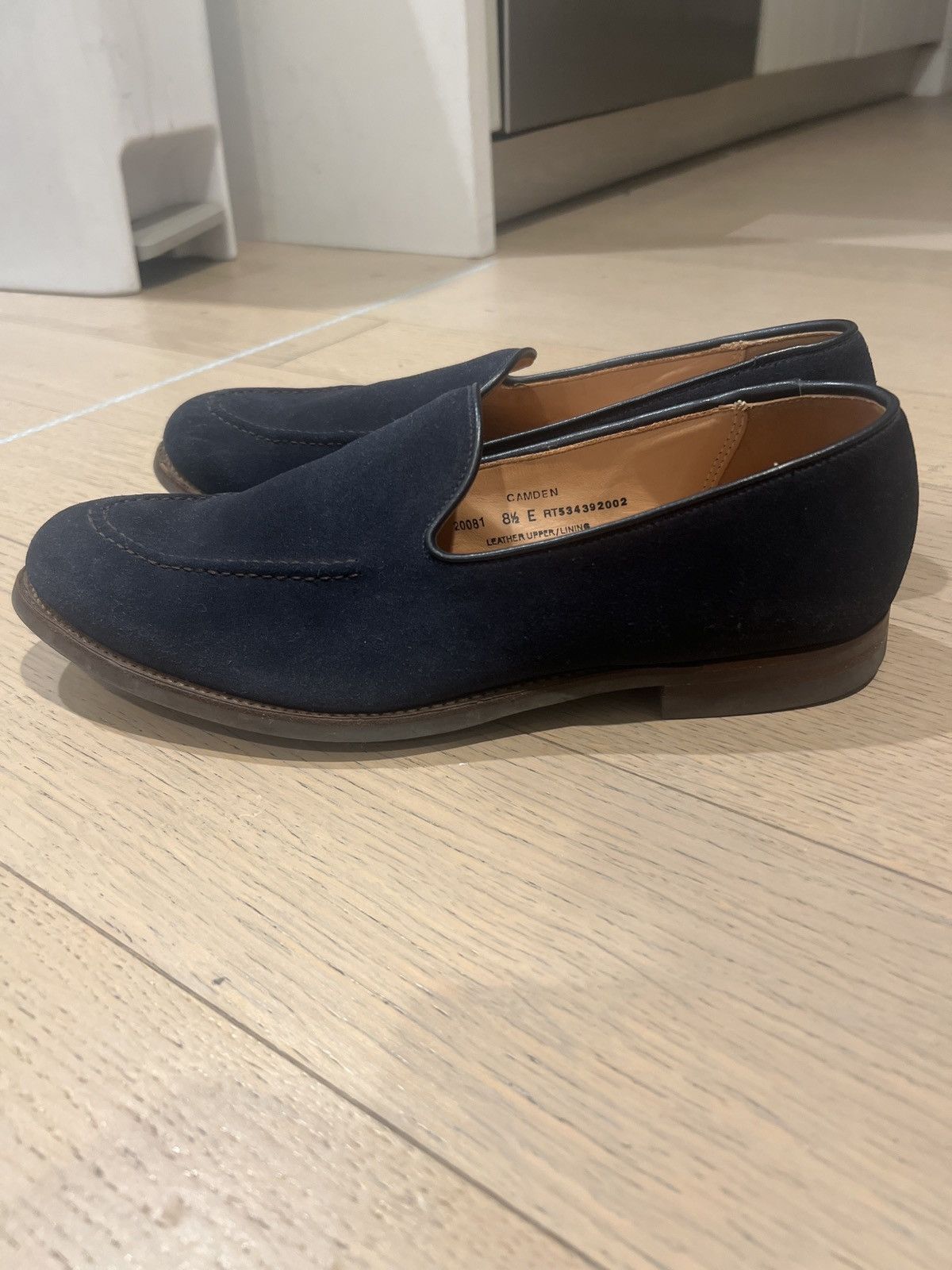 Crockett & Jones Crockett & Jones Camden loafer in mushroom suede (8.5UK) Size US 9.5 / EU 42-43 - 9 Thumbnail
