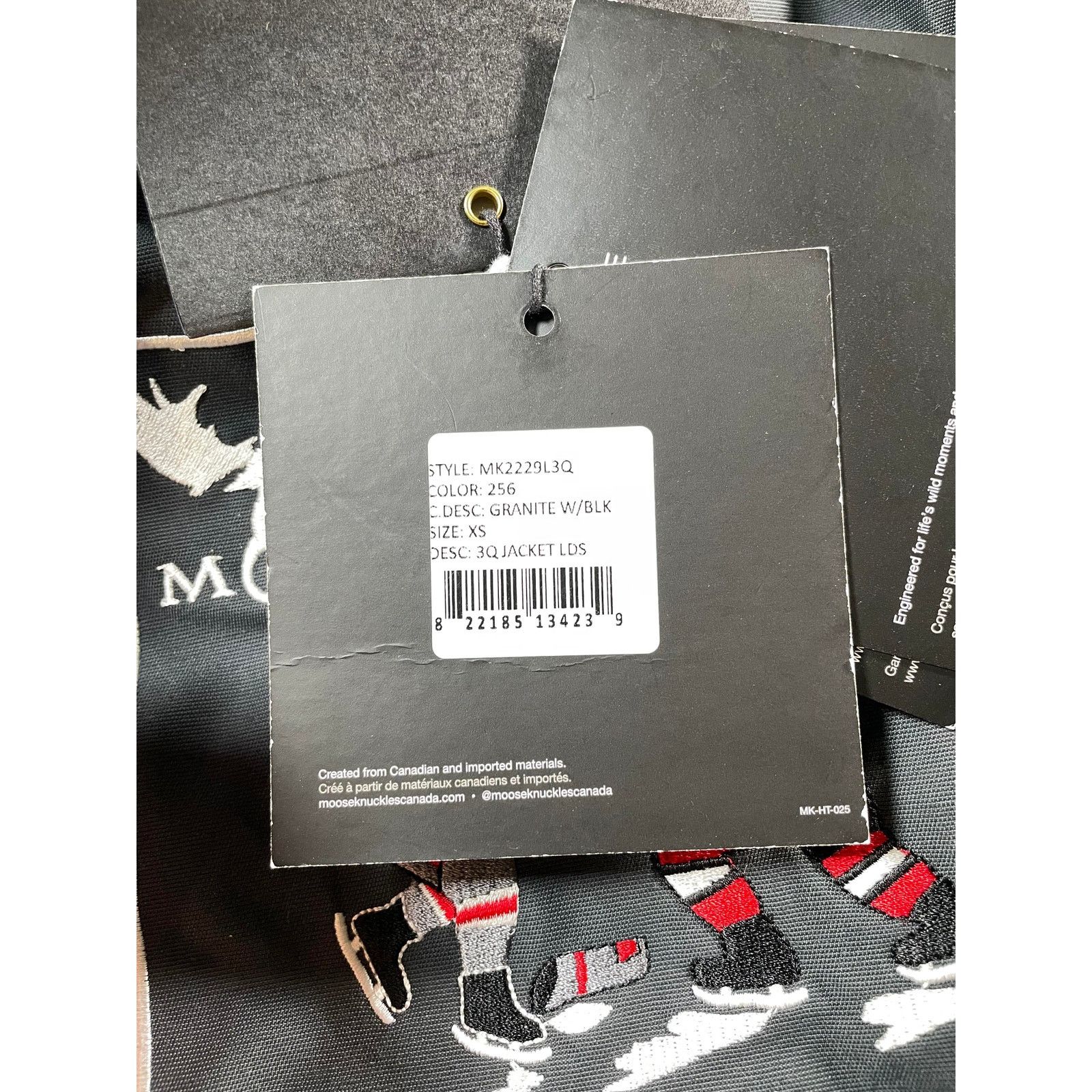 Moose Knuckles Moose Knuckles 3Q Granite Black Parka Jacket Size US XS / EU 42 / 0 - 7 Thumbnail