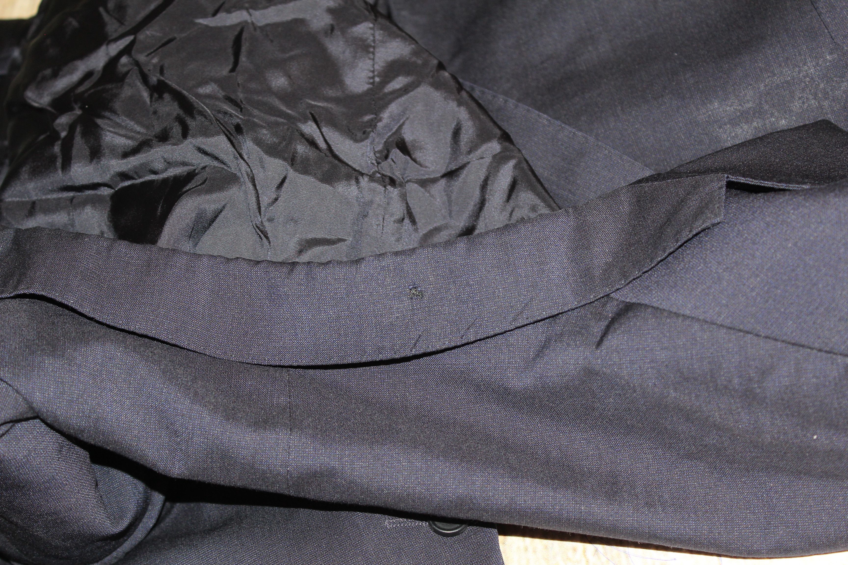 Designer Mens Z Zegna Drop 7 Classic Suit Tailoring Size 56 R Size 50R - 12 Thumbnail