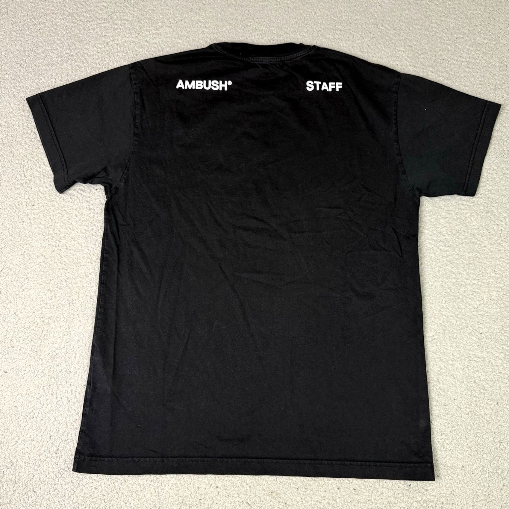 Vintage Ambush T Shirt Adult Large Black Logo Tee Limited Edition Mens Size US L / EU 52-54 / 3 - 3 Thumbnail