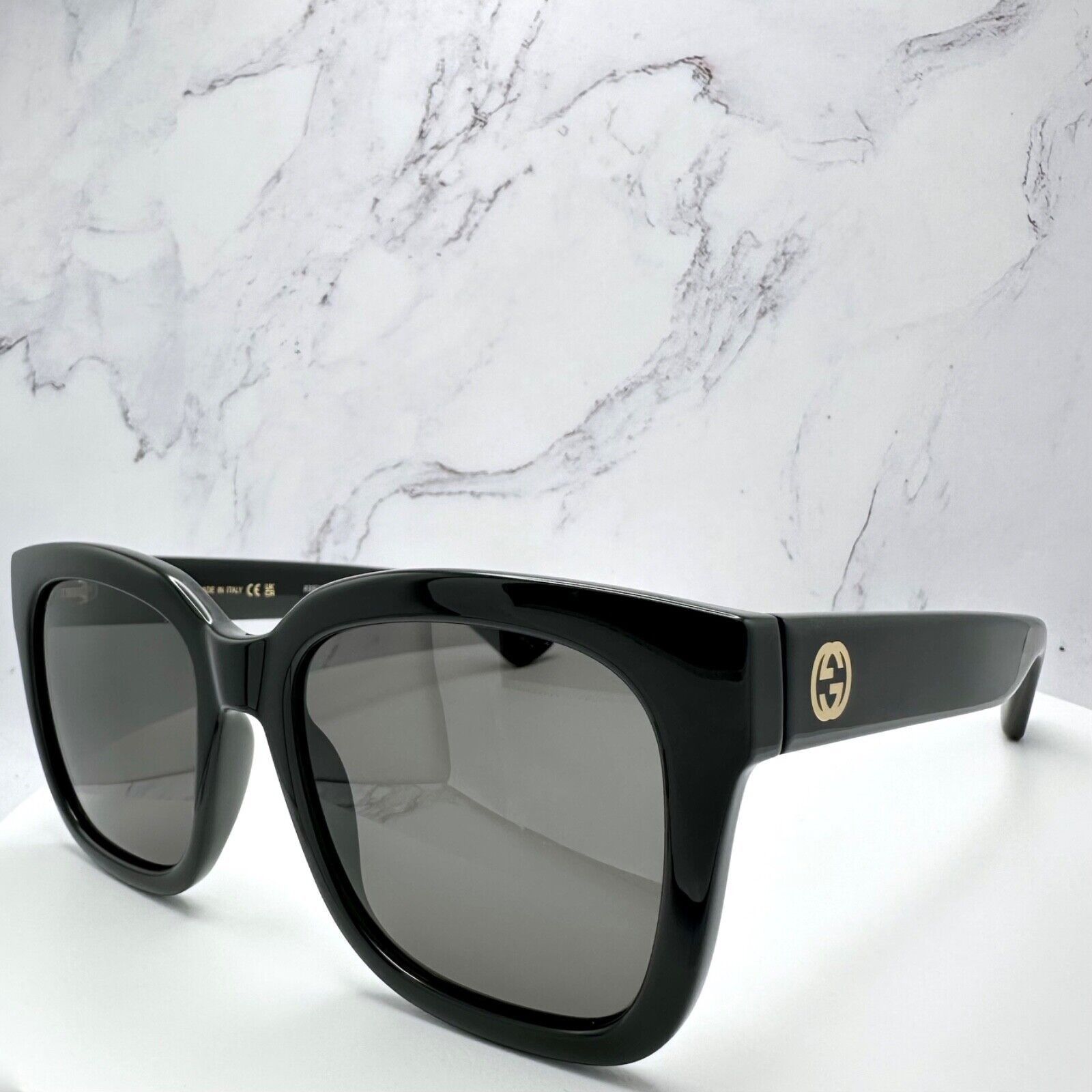 Gucci New Gucci Sunglasses Black Square Size ONE SIZE - 3 Thumbnail