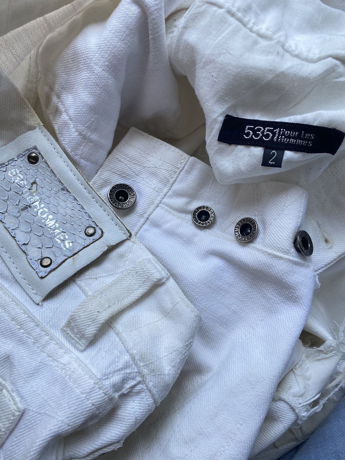 5351 POUR LES HOMMES 5351 pour les hommes pants Size US 31 - 2 Thumbnail
