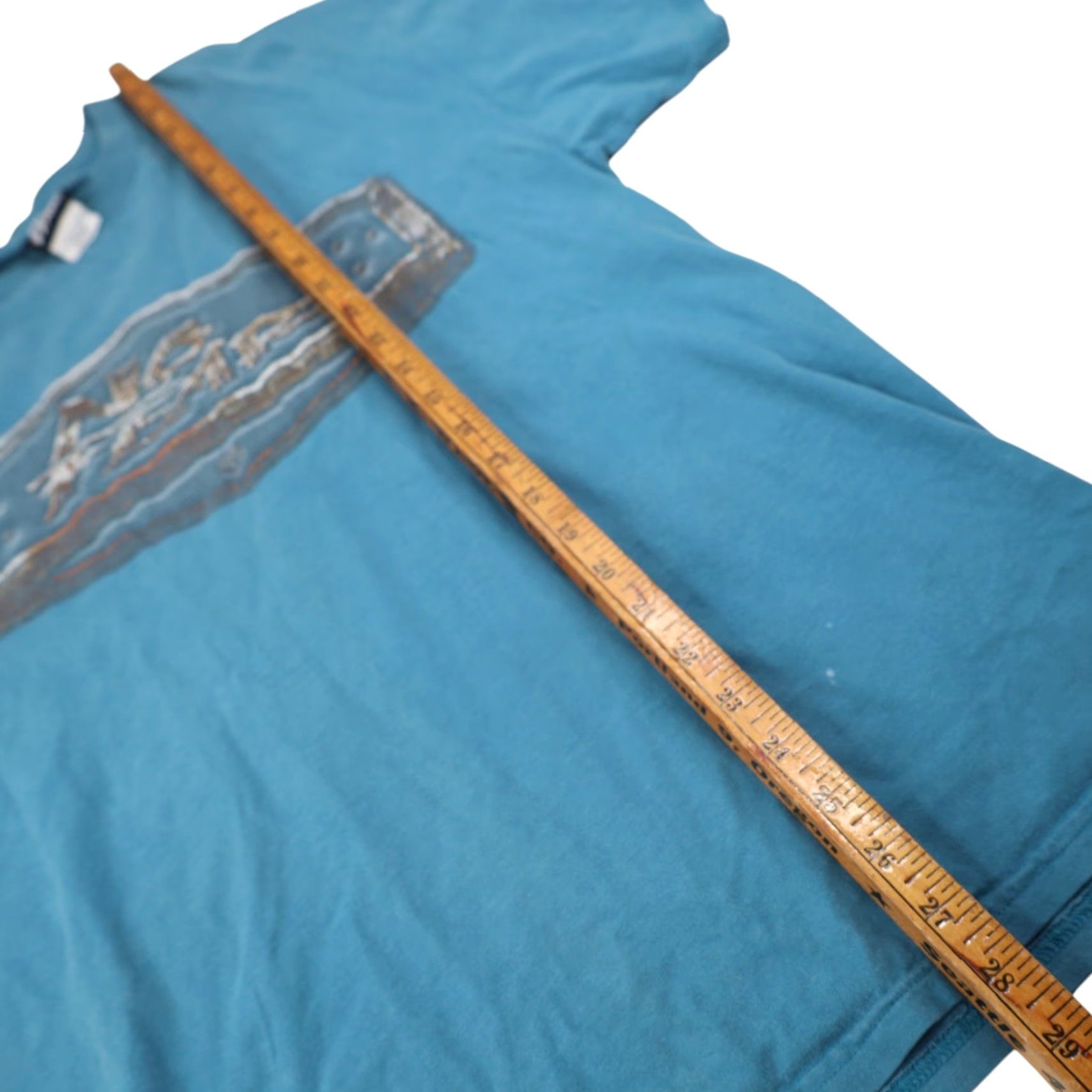 No Fear VINTAGE No Fear Shirt Mens Large Blue Spellout Graphic T Size US L / EU 52-54 / 3 - 8 Thumbnail