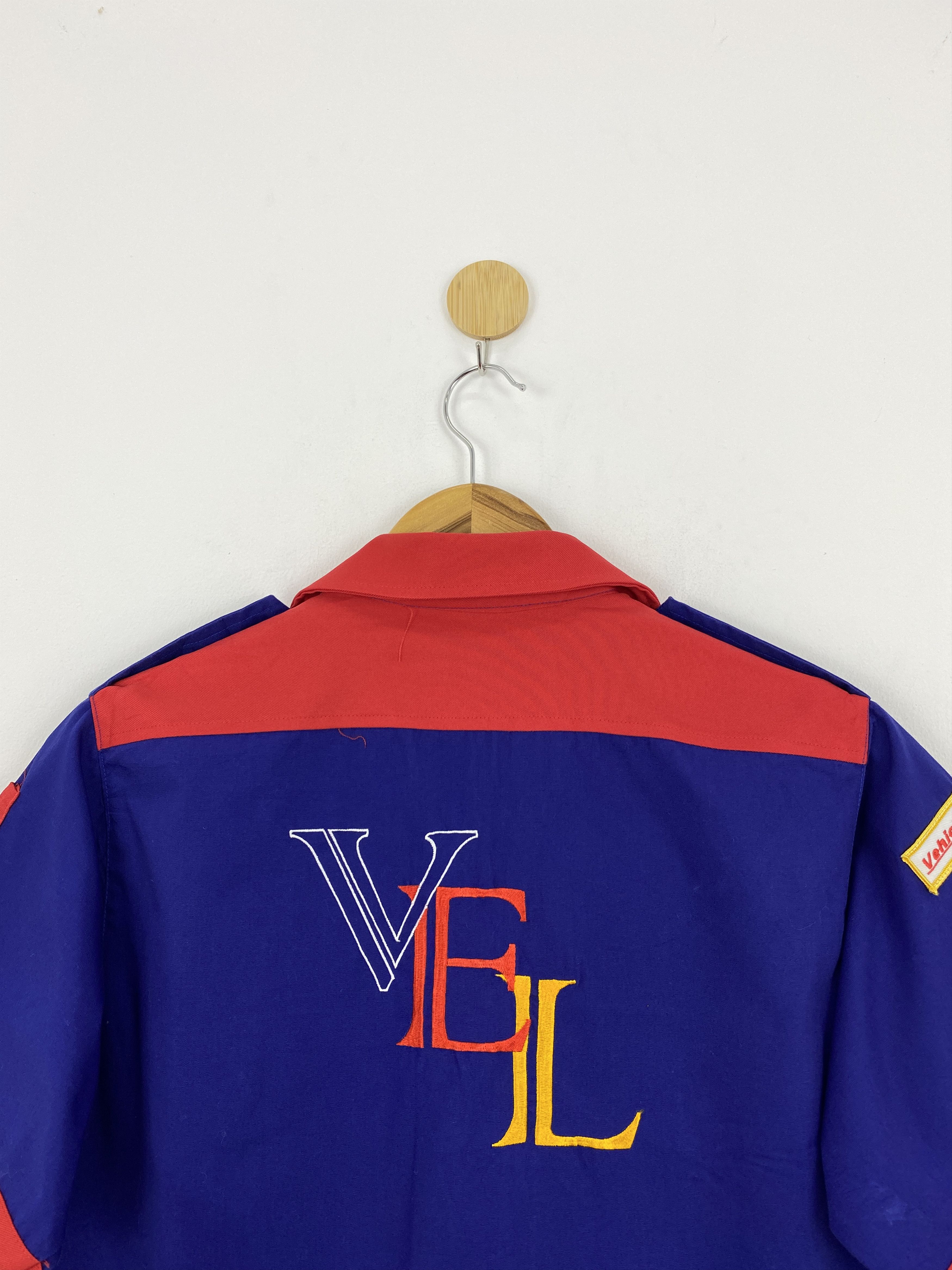 Japanese Brand × Vintage 80s Vintage Japanese Brand Worker Button Up Workwear J1804 Size US M / EU 48-50 / 2 - 4 Thumbnail