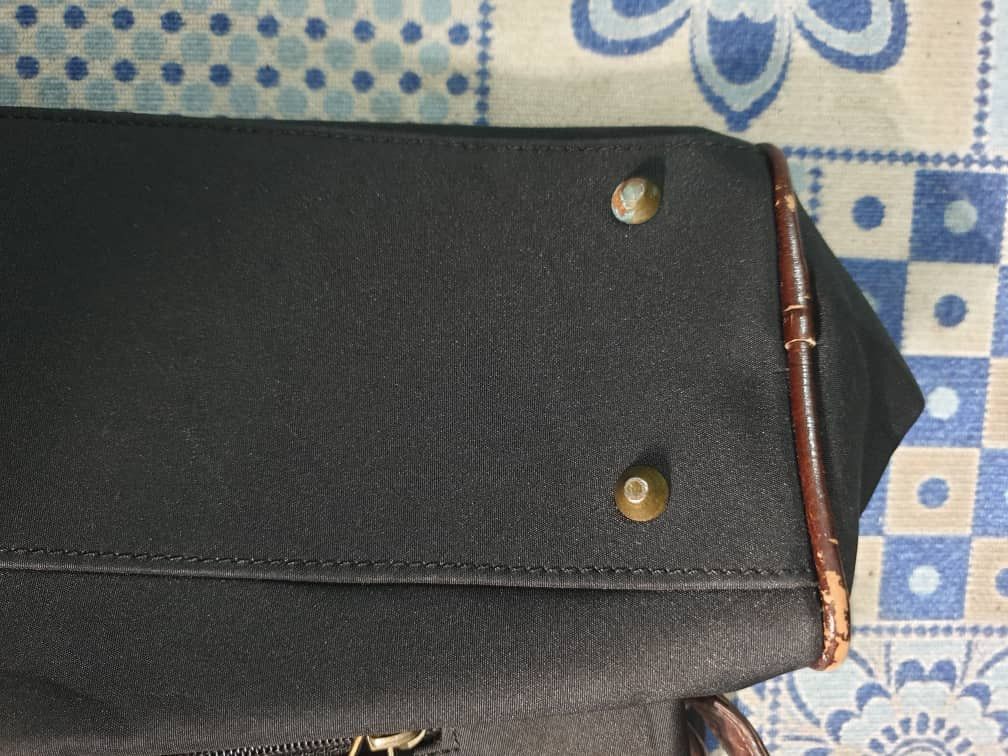 Gianni Valentino black colour carry bag