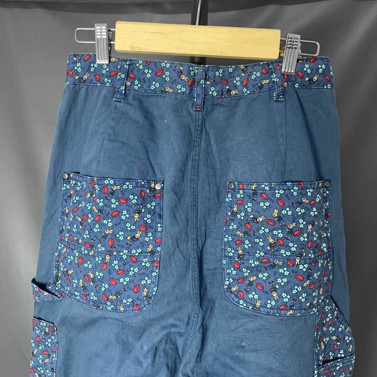 Issey Miyake × Japanese Brand × Ne-Net Issey Miyake Ne-net Denim Double Knee Carpenter Jeans Size US 27 - 7 Thumbnail
