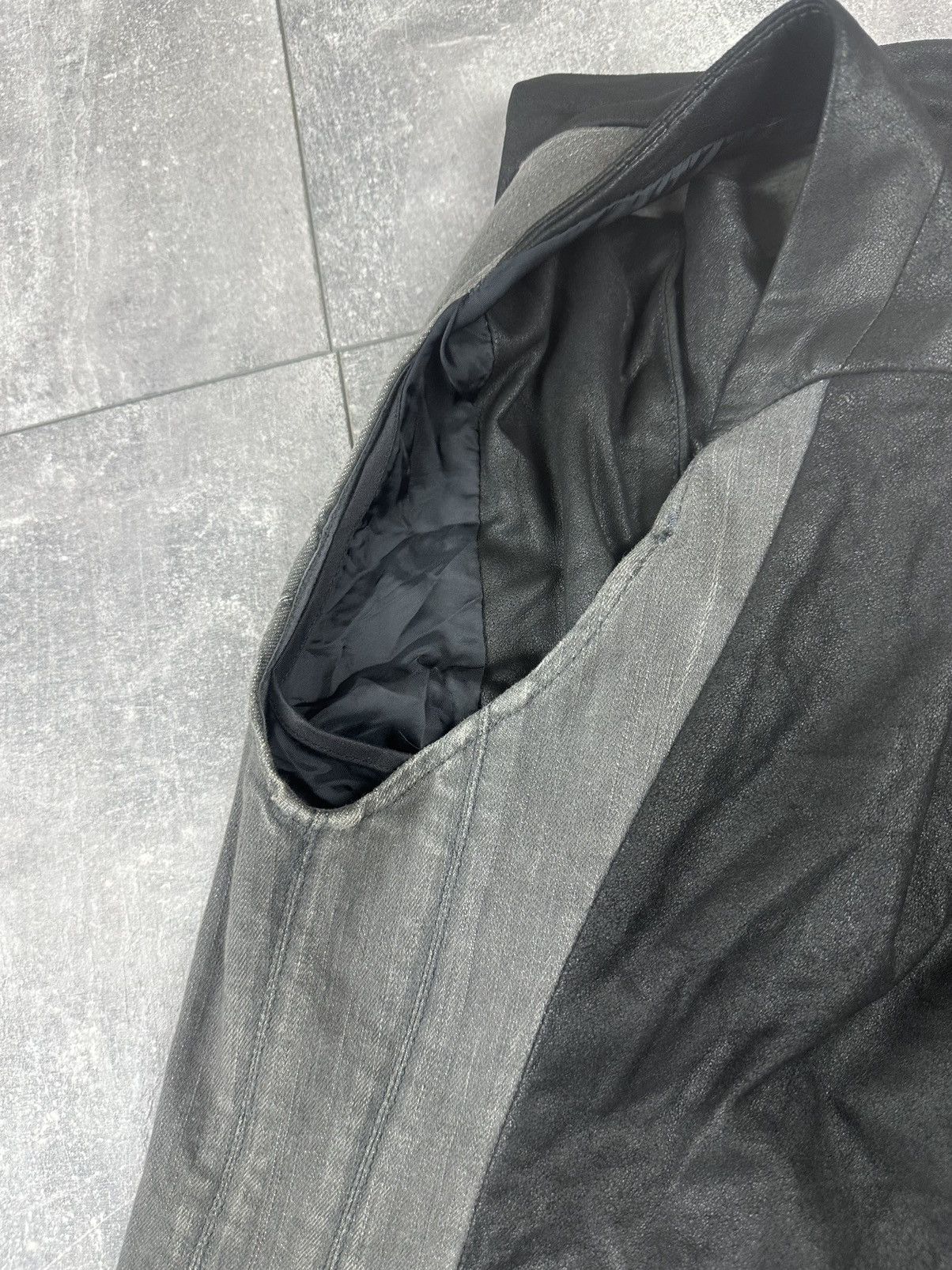 Helmut Lang Helmut Lang Swing Neck Zipper Vest Jacket Asymmetric Size XS / US 0-2 / IT 36-38 - 20 Thumbnail