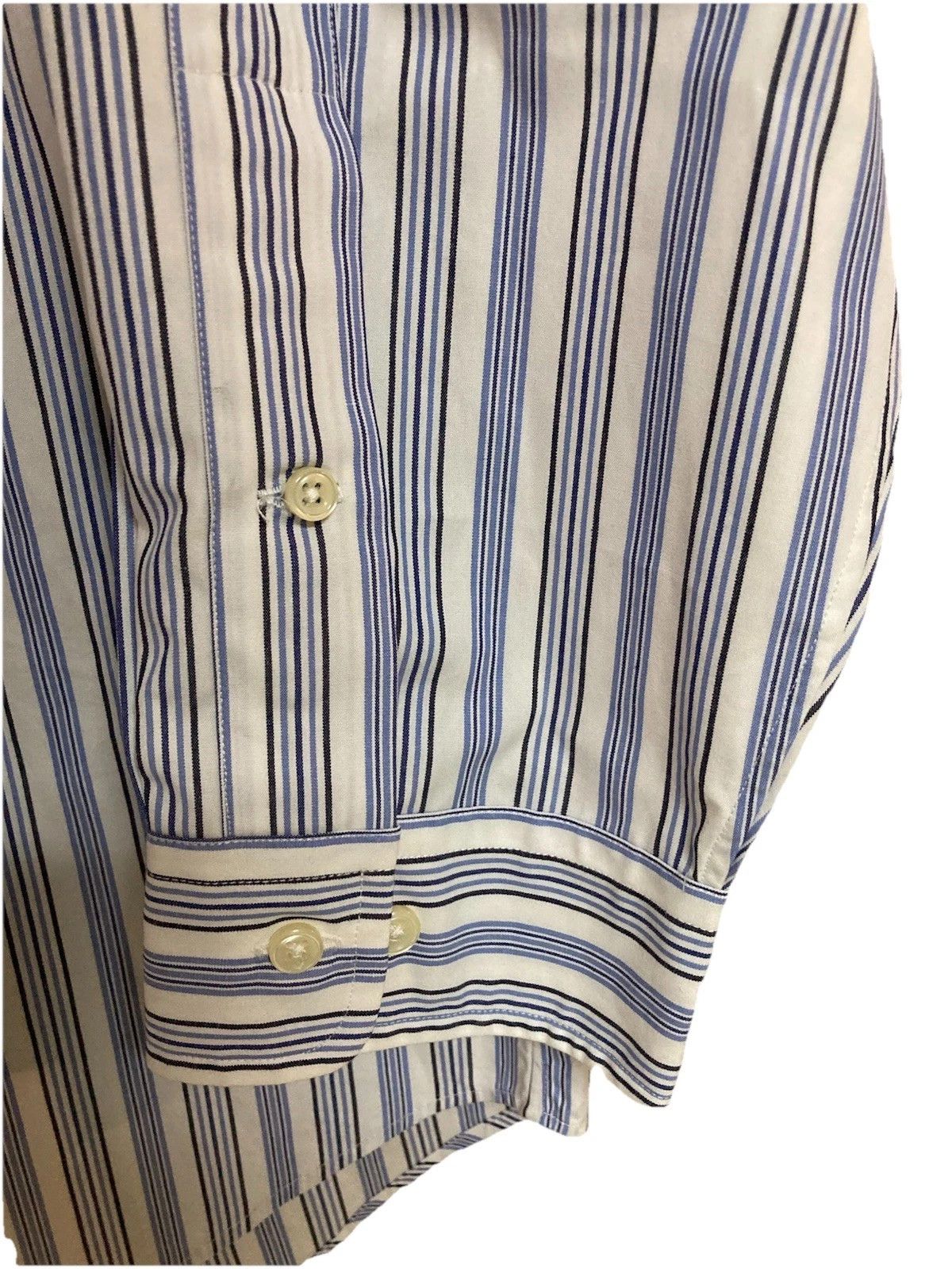 Ralph Lauren VTG Ralph Lauren Classic Fit Shirt Striped Blue 17 32/33 NWT Size US XL / EU 56 / 4 - 4 Thumbnail