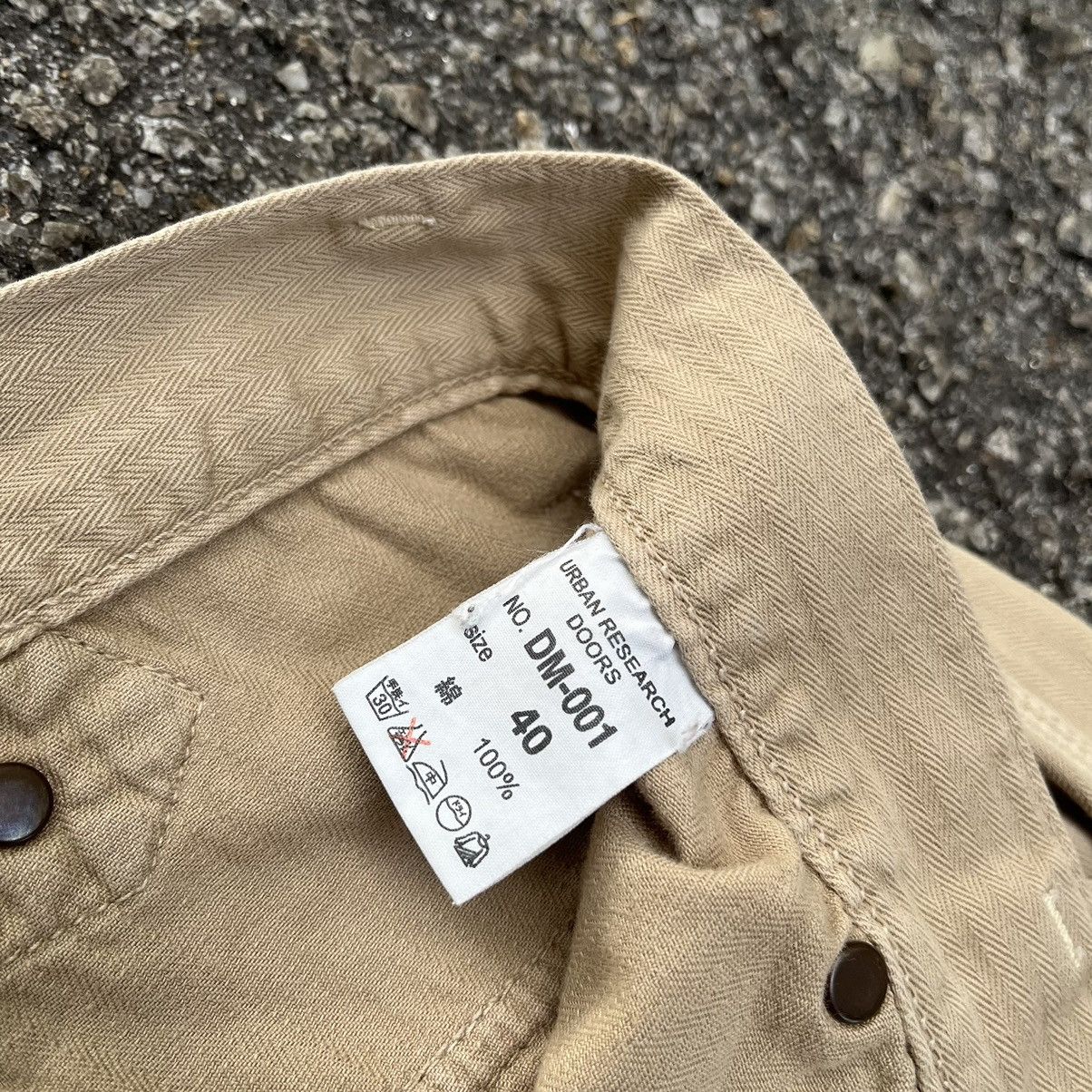 URBAN RESEARCH DOORS HBT Fatigue Urban Research Doors Baker Pants Buckle Back Size US 32 / EU 48 - 7 Thumbnail