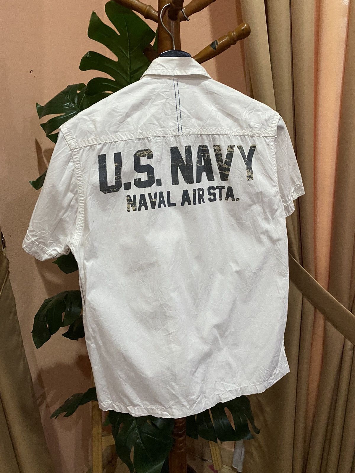 Avirex VINTAGE AVIREX US NAVY NAVAL AIR STA ZIPPER SHIRT Size US M / EU 48-50 / 2 - 8 Thumbnail
