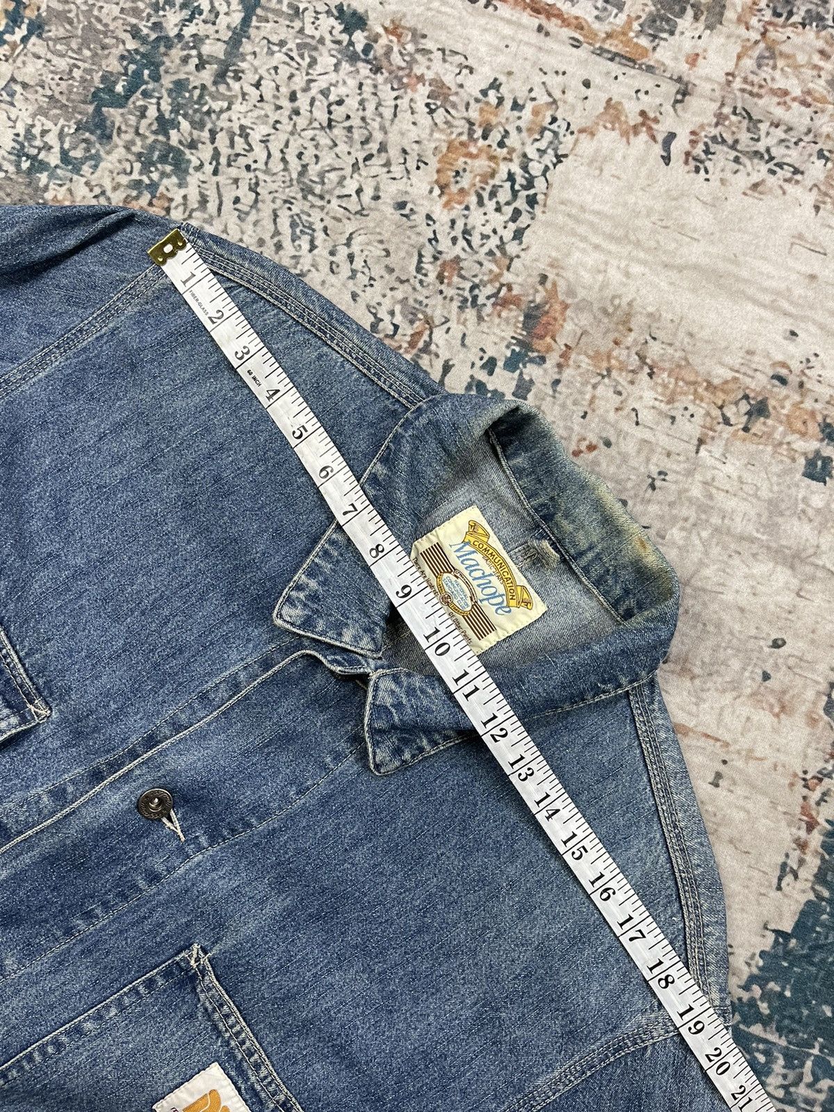 Japanese Brand Machope Worker Denim Chore Carhartt Like Jackets Size US L / EU 52-54 / 3 - 10 Thumbnail