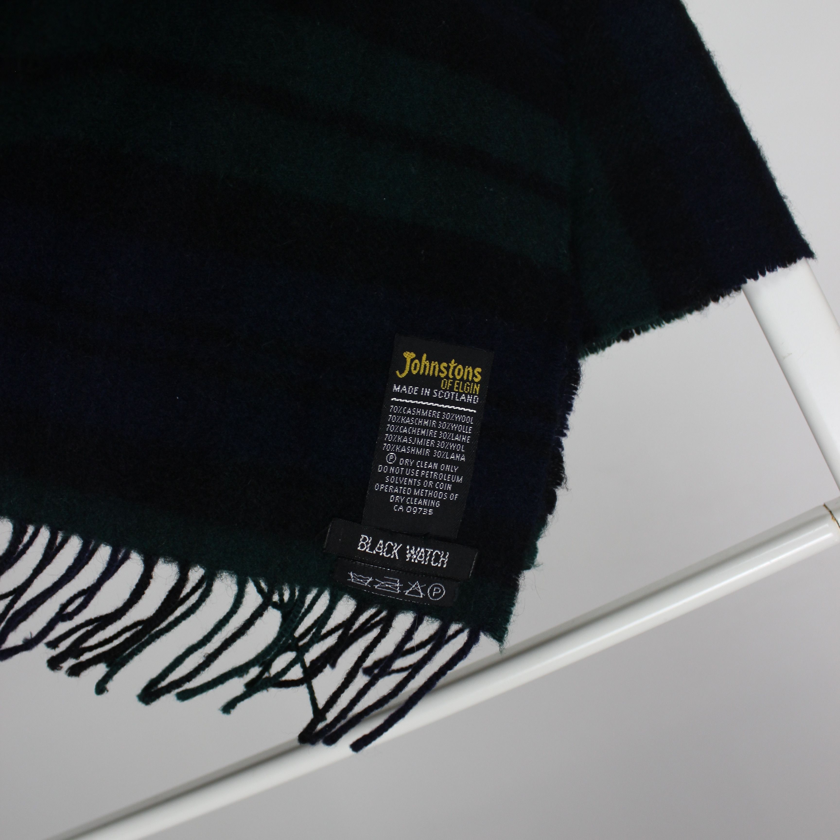 Johnstons Of Elgin Johnstons of elgin scarf men wool cashmere ONE SIZE Size ONE SIZE - 1 Thumbnail